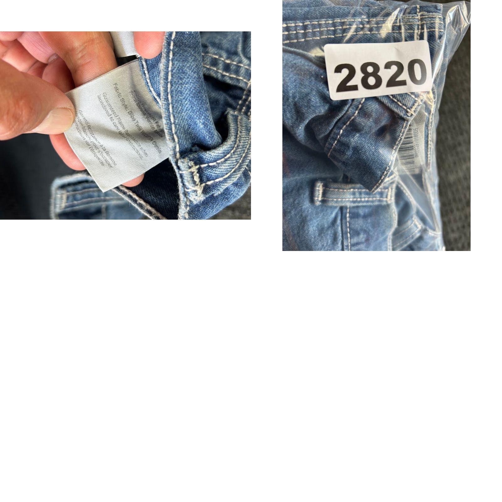 Carhartt VINTAGE Carhartt FR Jeans Wide Leg Baggy 33 x 28 Carpenter Flame Resistant Denim Blue Mens 90s Rock Grunge Workwear Casual Jeans Size US 33 - 9 Thumbnail