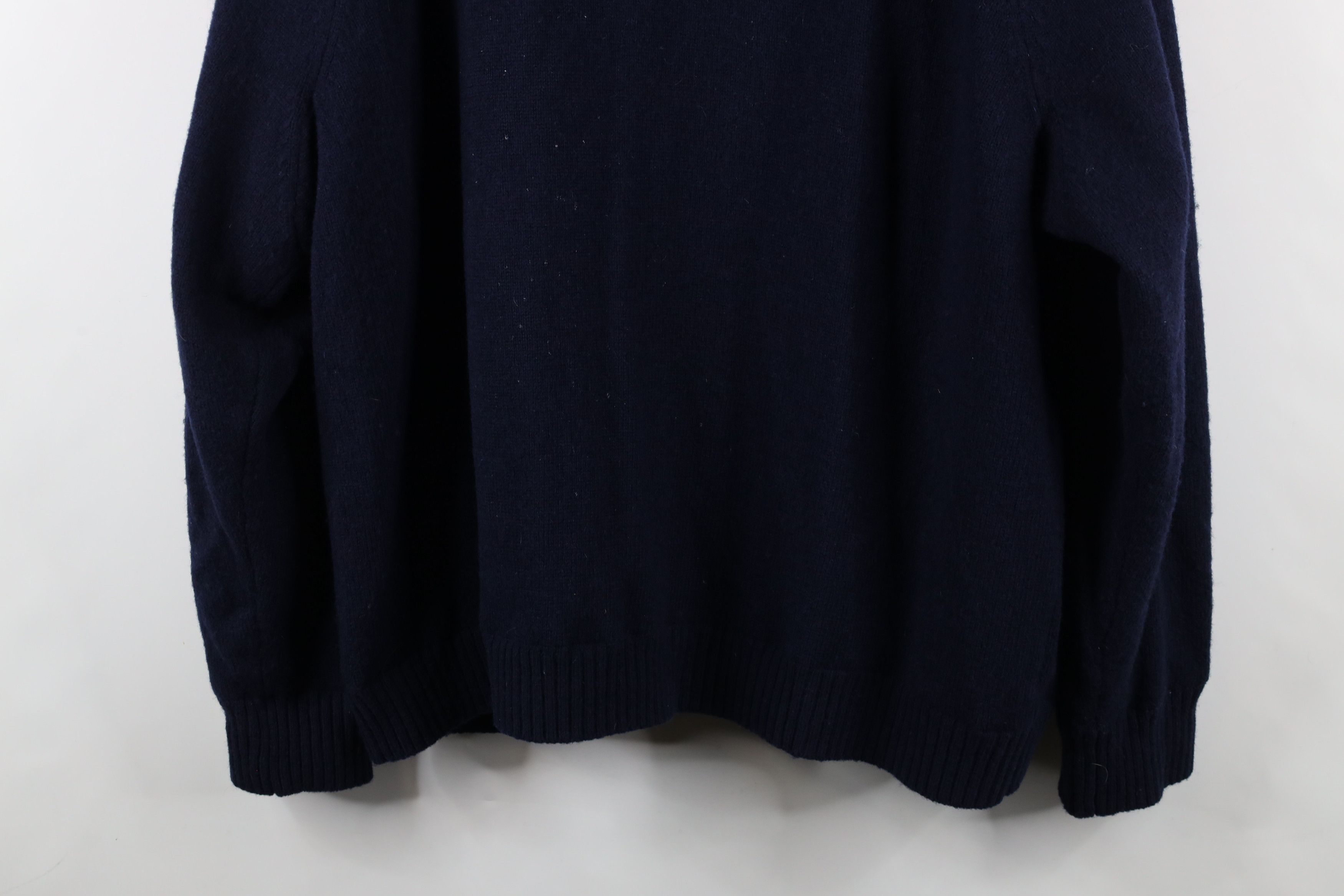 Duluth Trading Company × Vintage Duluth Trading Co Shetland Wool Full Zip Sweater Jacket Blue Size US XXL / EU 58 / 5 - 14 Thumbnail