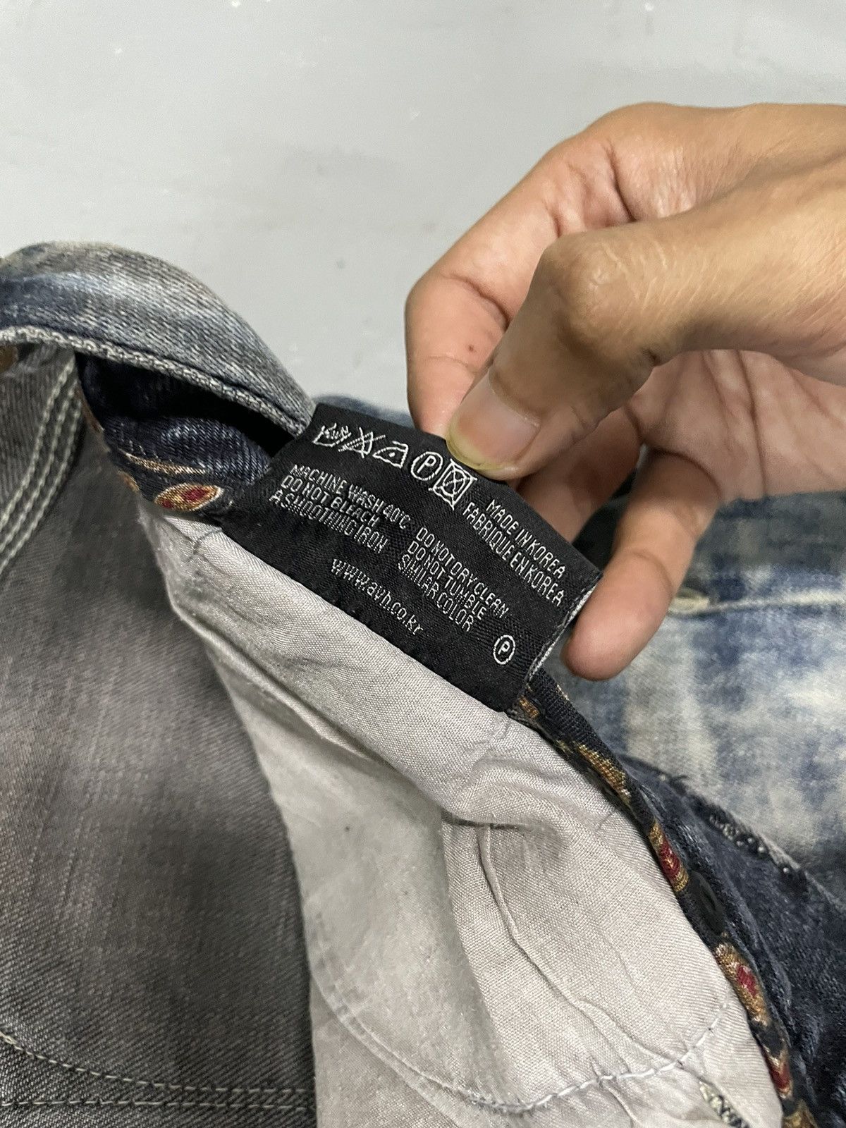 Black Label Black Label Distressed Denim Size US 35 - 6 Thumbnail