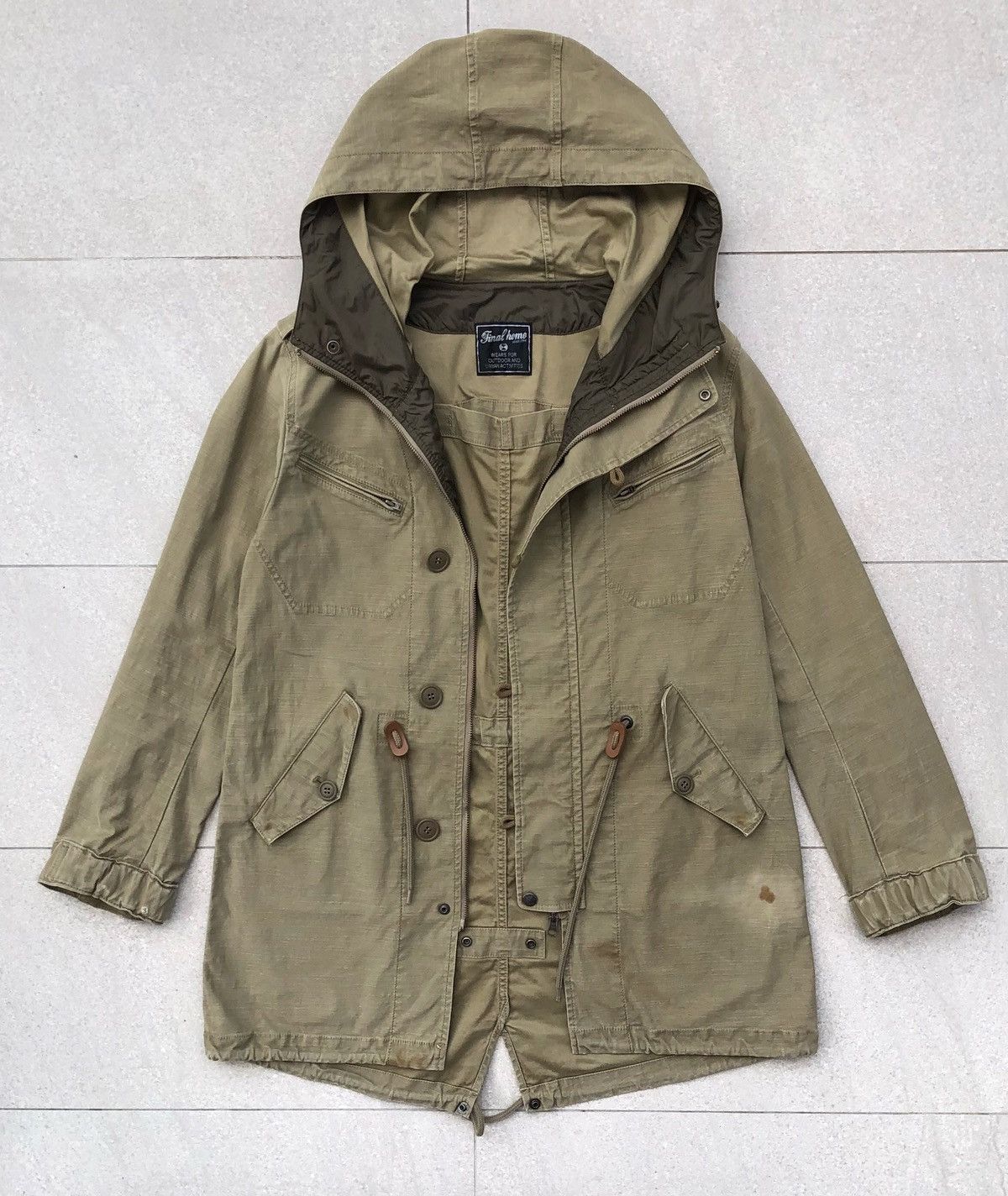 Final Home Vintage Final Home Military Parka Jacket Size US S / EU 44-46 / 1 - 8 Thumbnail