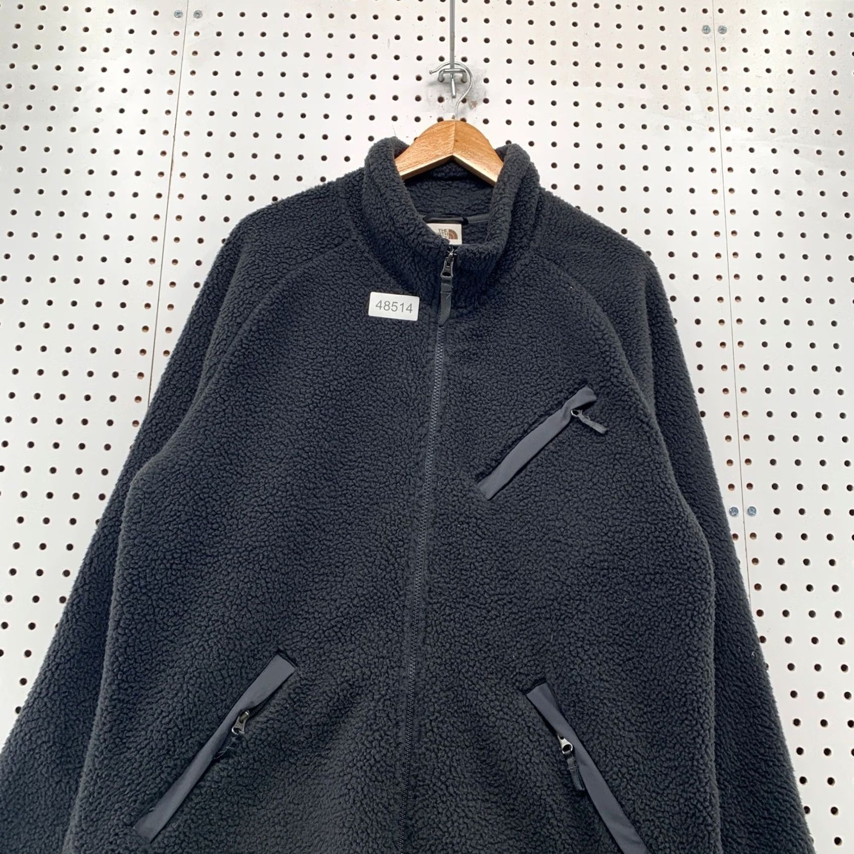 The North Face The North Face Fleece Jacket Mens Large Grey Full Zip Sherpa Deep Pile Size US L / EU 52-54 / 3 - 5 Thumbnail