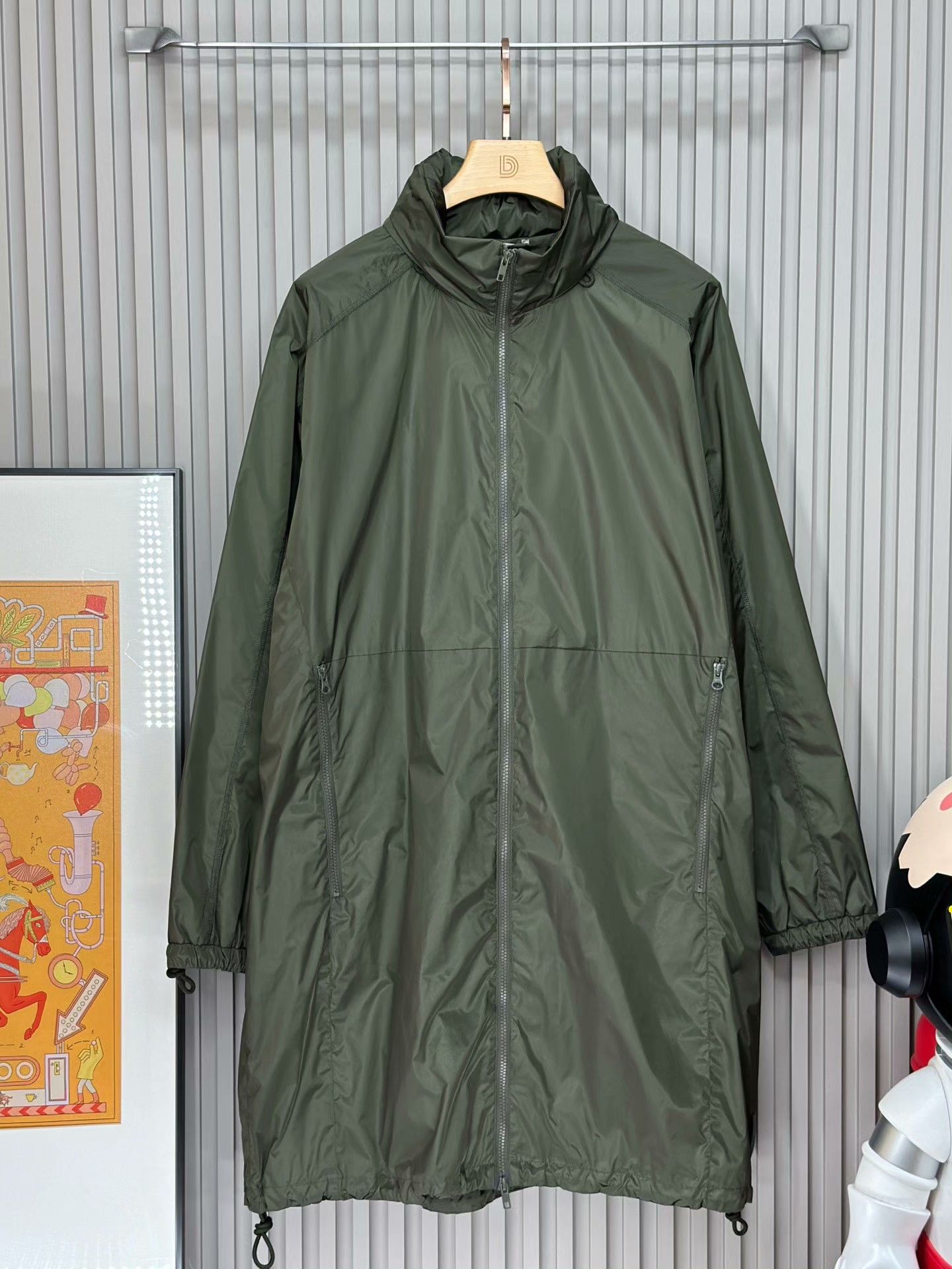 Bottega Veneta Bottega Veneta Green Hooded Parka Size US M / EU 48-50 / 2 - 1 Thumbnail