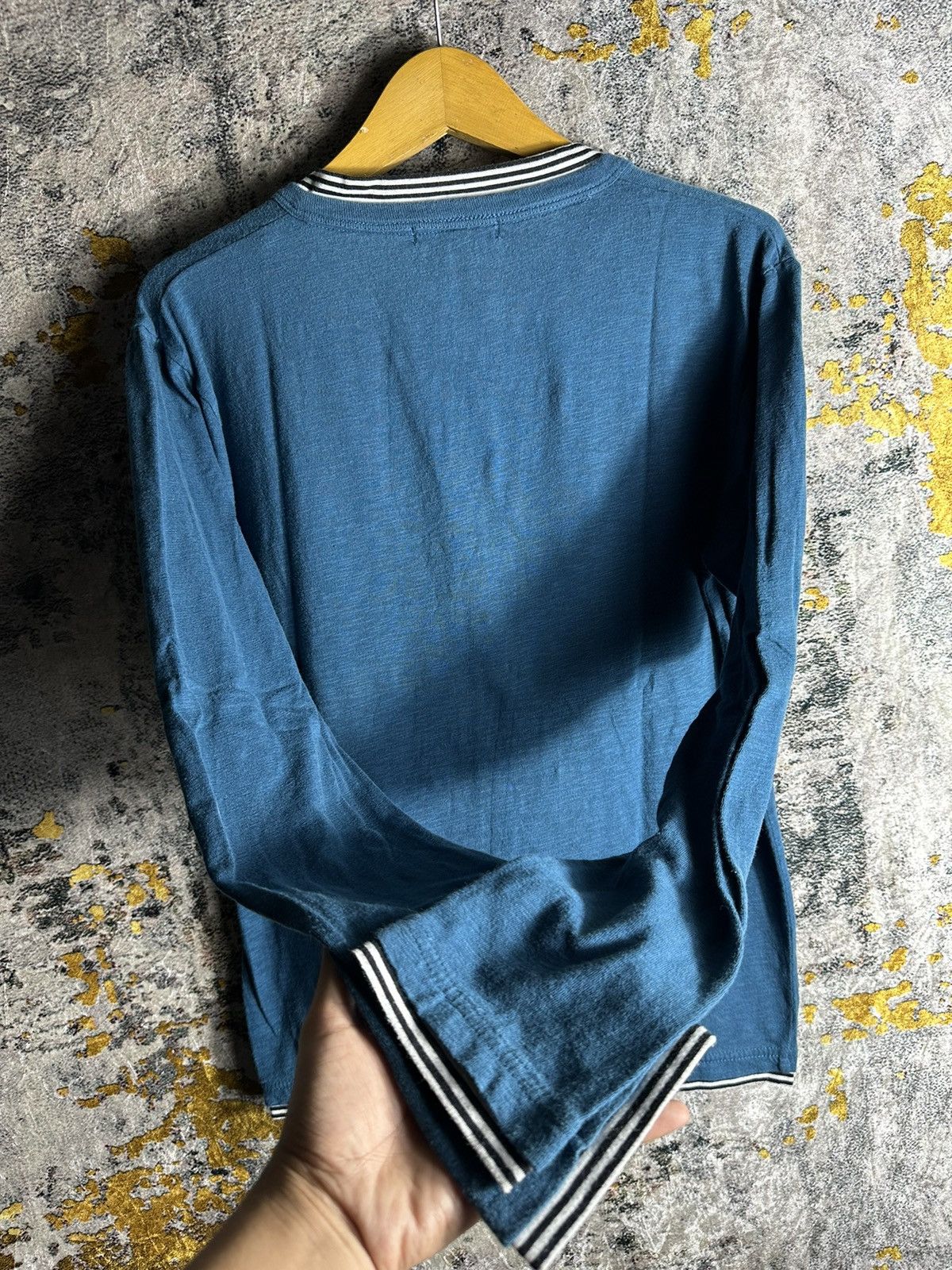 20471120 SICK ASS WESTERN ROCK LONG SLEEVE DOUBLE LAYER LGB STYLE Size US M / EU 48-50 / 2 - 5 Thumbnail