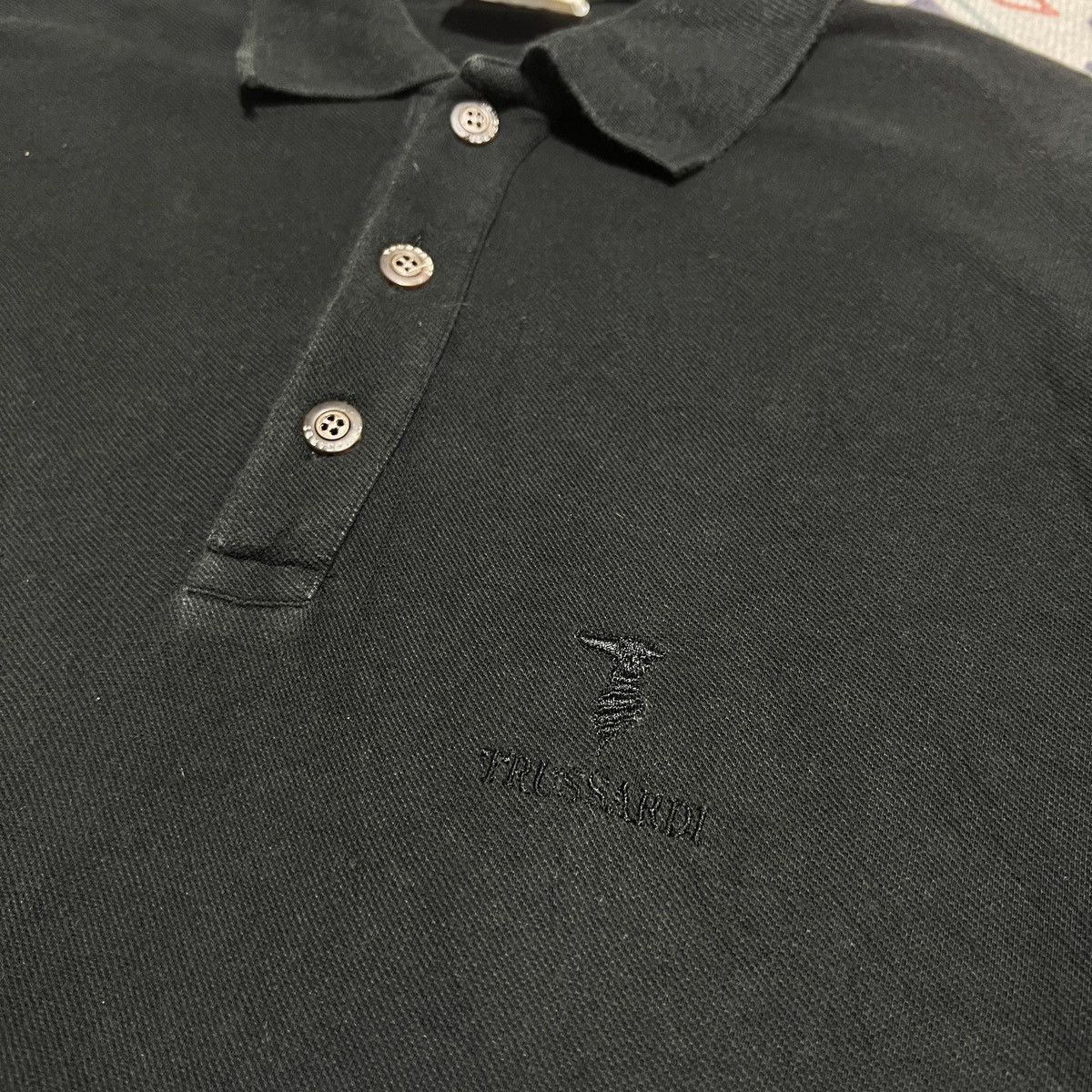Designer Trussardi Polo Tee Size US S / EU 44-46 / 1 - 8 Thumbnail