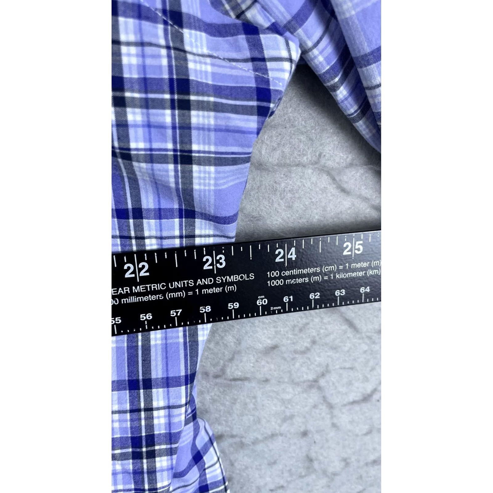 Polo Ralph Lauren Polo Ralph Lauren Shirt Mens XL Blue Plaid Long Sleeve Button Down Pony Logo Size US XL / EU 56 / 4 - 4 Thumbnail