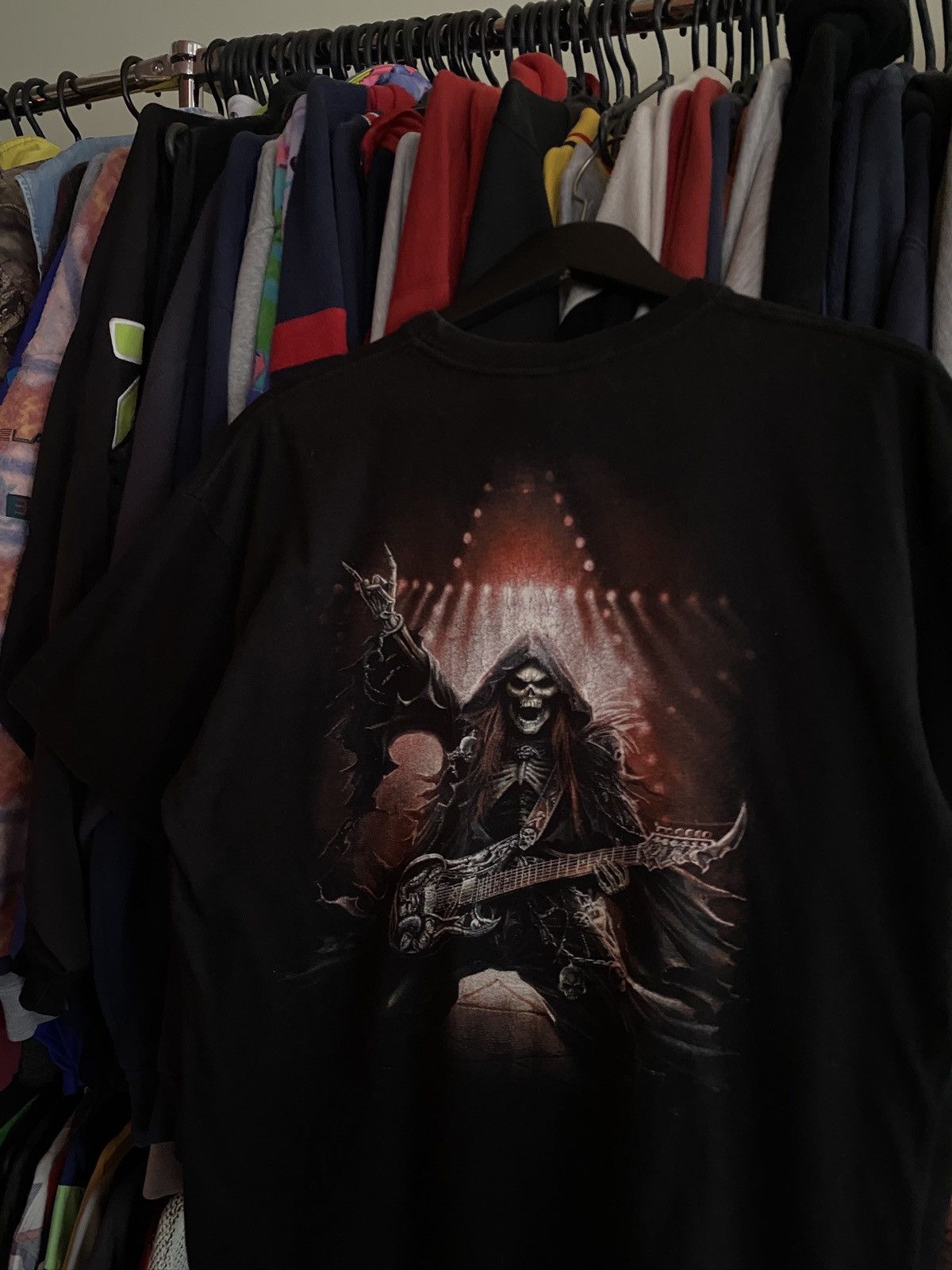 Other VINTAGE SPIRAL TRIBAL GOTHIC ROCK T-SHIRT 90s Size US L / EU 52-54 / 3 - 4 Thumbnail