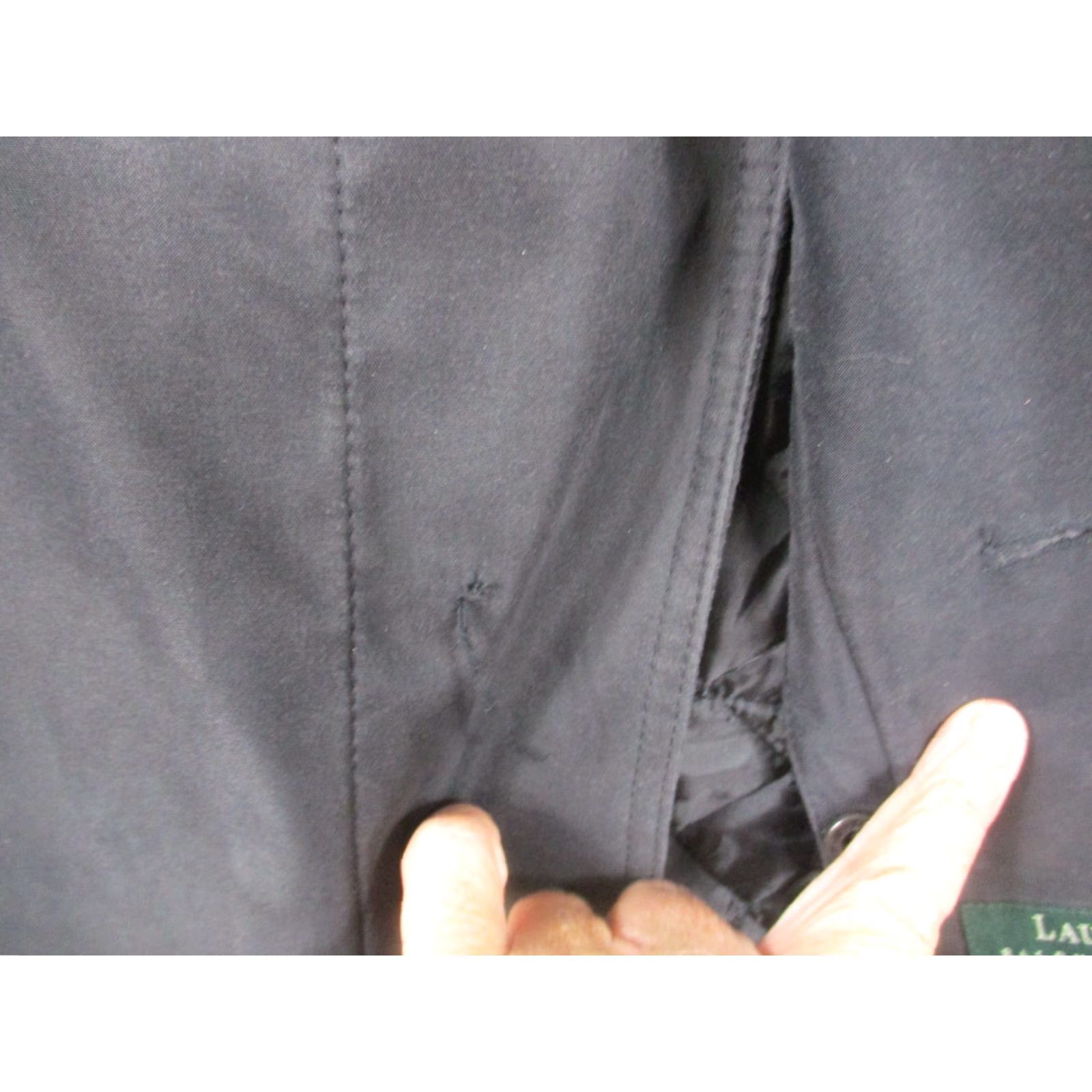 Ralph Lauren VINTAGE Lauren Ralph Lauren Coat Over Coat Black Mens Size 44 Removable Liner Wool Lining Polyester Softshell Classic Regular Long Coat Size US S / EU 44-46 / 1 - 7 Thumbnail