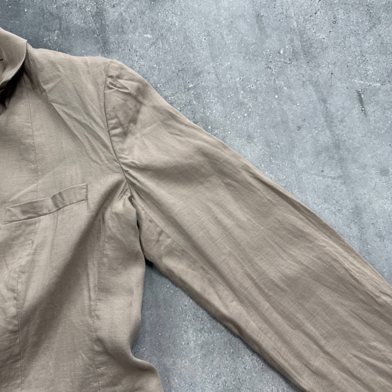 Etro ETRO Milano Two Button Linen Blazer Women’s Beige Size IT 46 Size L / US 10 / IT 46 - 12 Thumbnail