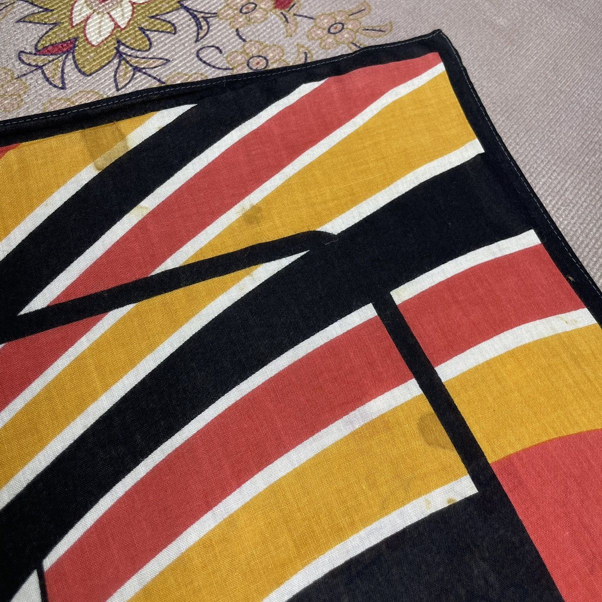 Kansai Yamamoto Rarely! Vintage Kansai Yamamoto BigFace Design Bandana/scarf Size ONE SIZE - 10 Thumbnail