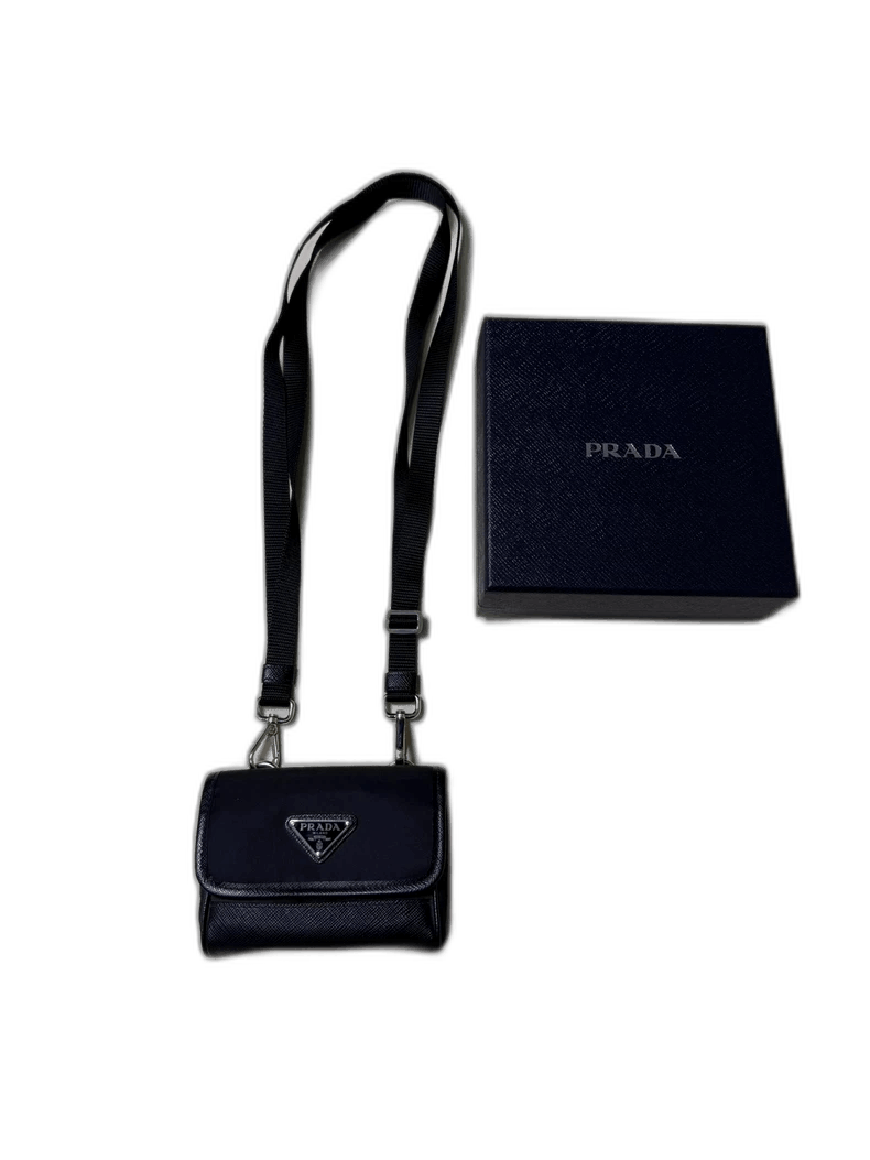 Prada Nylon Shoulder Crossbody Bag with Box-2506