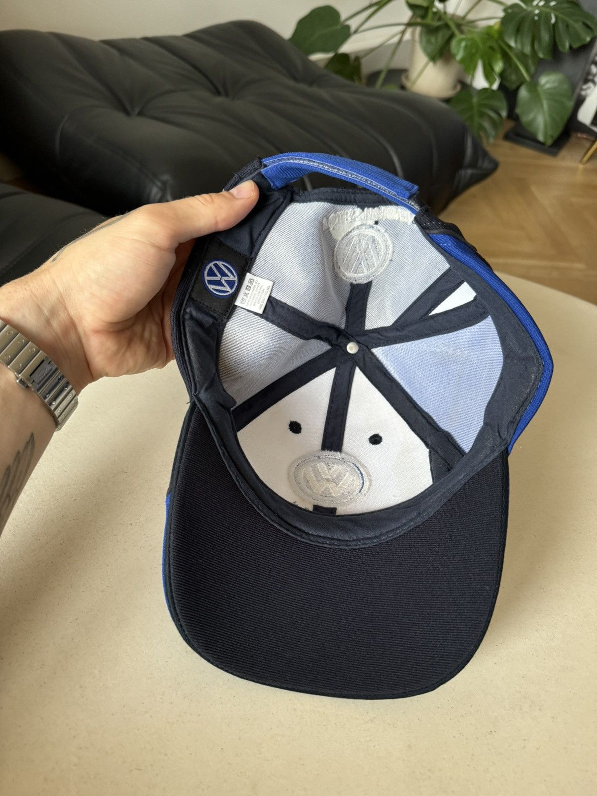 Vintage Volkswagen Vintage Y2k Racing Hype Hat Cap Snapback Rare Size ONE SIZE - 3 Thumbnail