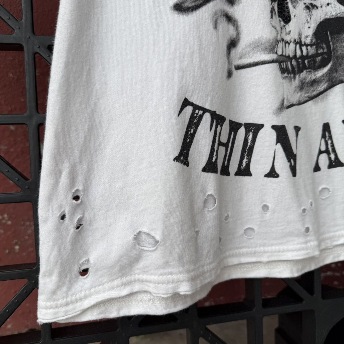 Japanese Brand Emo Grunge Zelos Skull Distressed Shirt Size M / US 6-8 / IT 42-44 - 6 Thumbnail