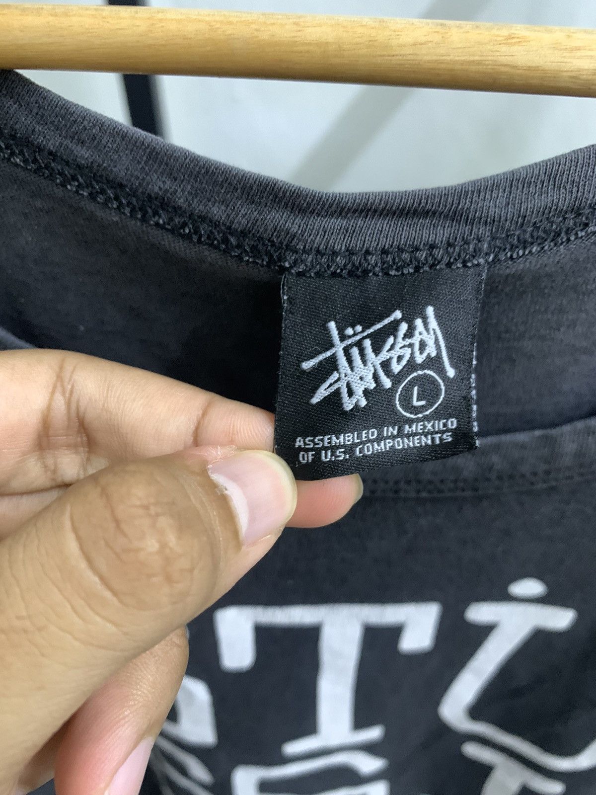 Stussy 🔥HOT🔥 VINTAGE STUSSY TANK TOP MIRROR PRINT SPELLOUT Size US L / EU 52-54 / 3 - 3 Thumbnail
