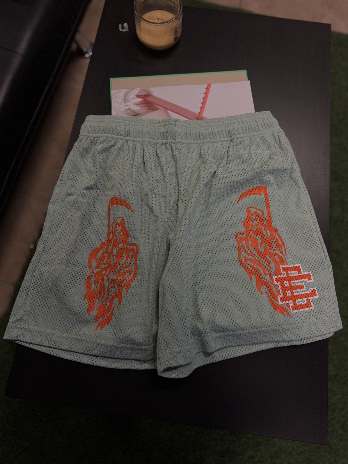 Eric Emanuel × Warren Lotas Eric Emanuel Warren Lotas Mesh Shorts Size XXL Size US 33 - 1 Thumbnail