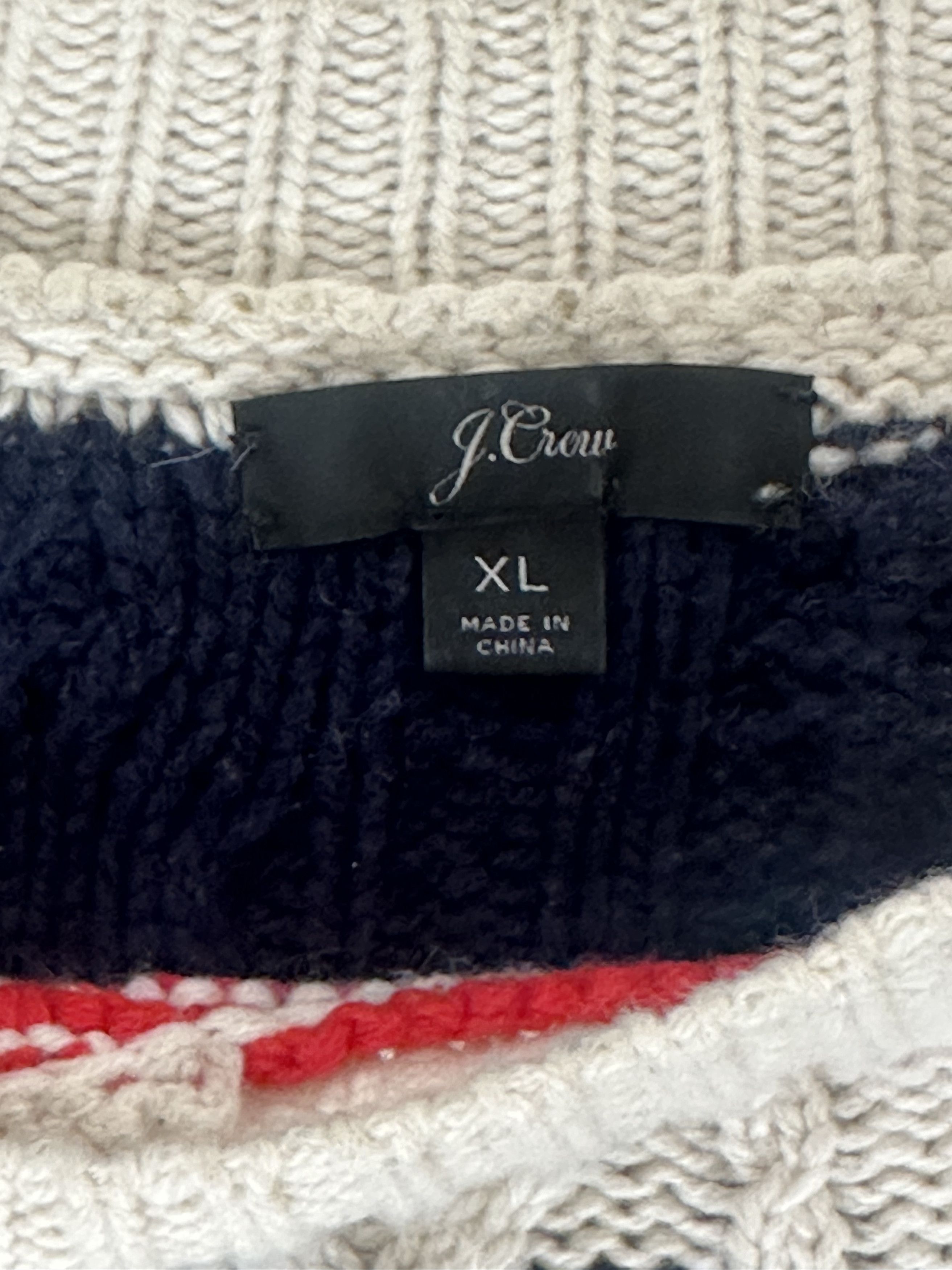 J.Crew J.Crew XL Norwegian Fisherman Knit Sweater – Wool Size US XL / EU 56 / 4 - 7 Thumbnail