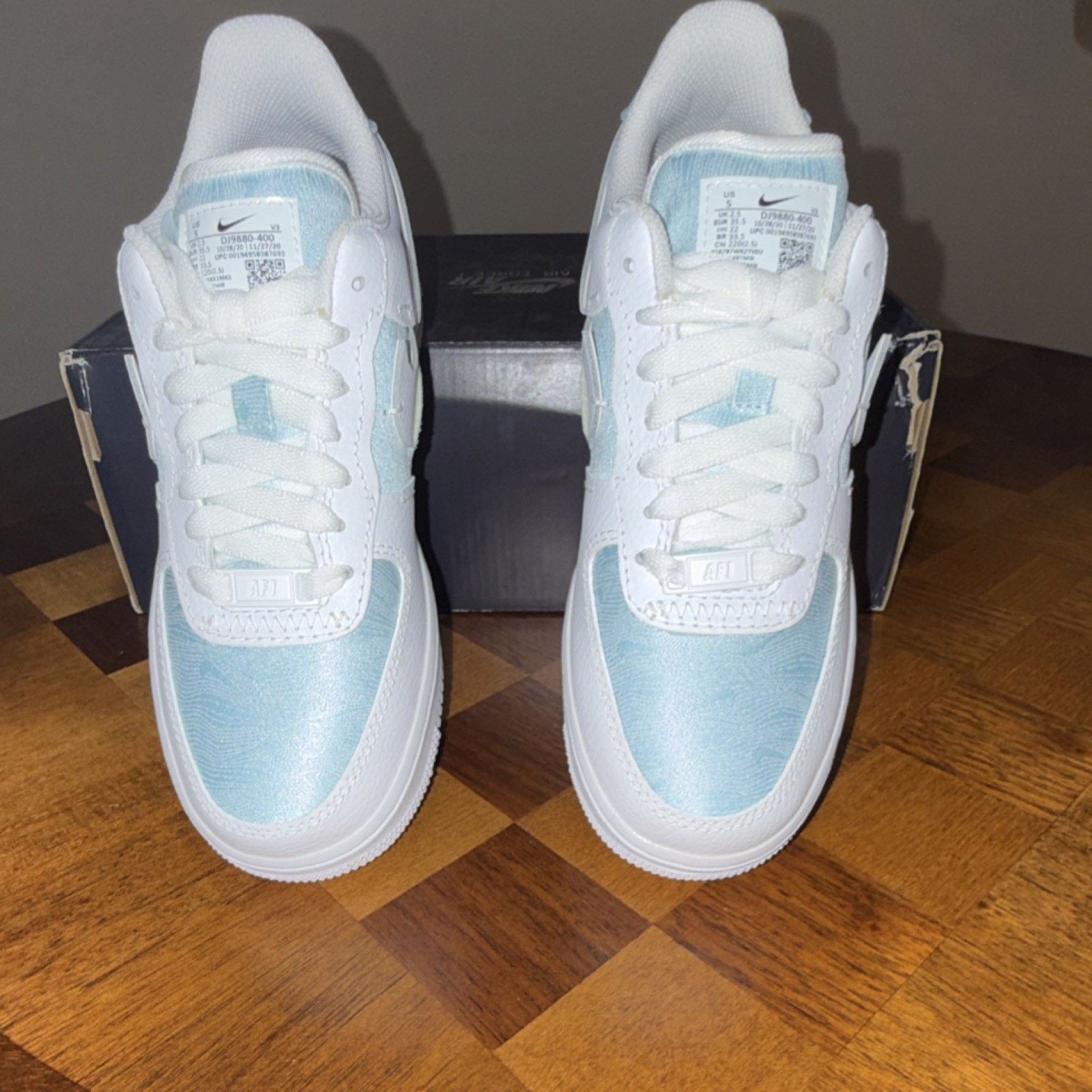 Nike Nike Air Force 1 LXX Glacier Blue/White Women AF1 Size US 5 / IT 35 - 3 Thumbnail