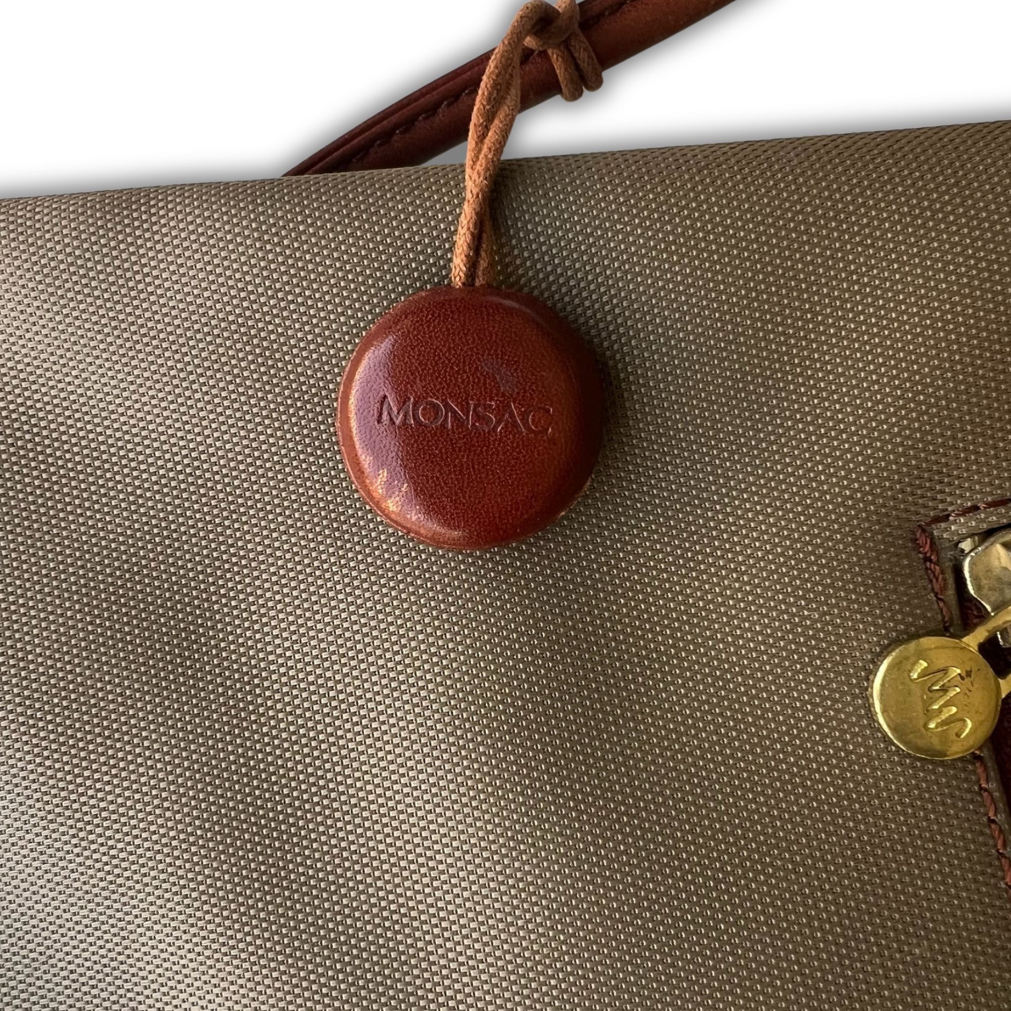 Other Monsac Leather Strap Shoulder Bag In Brown Size ONE SIZE - 3 Thumbnail