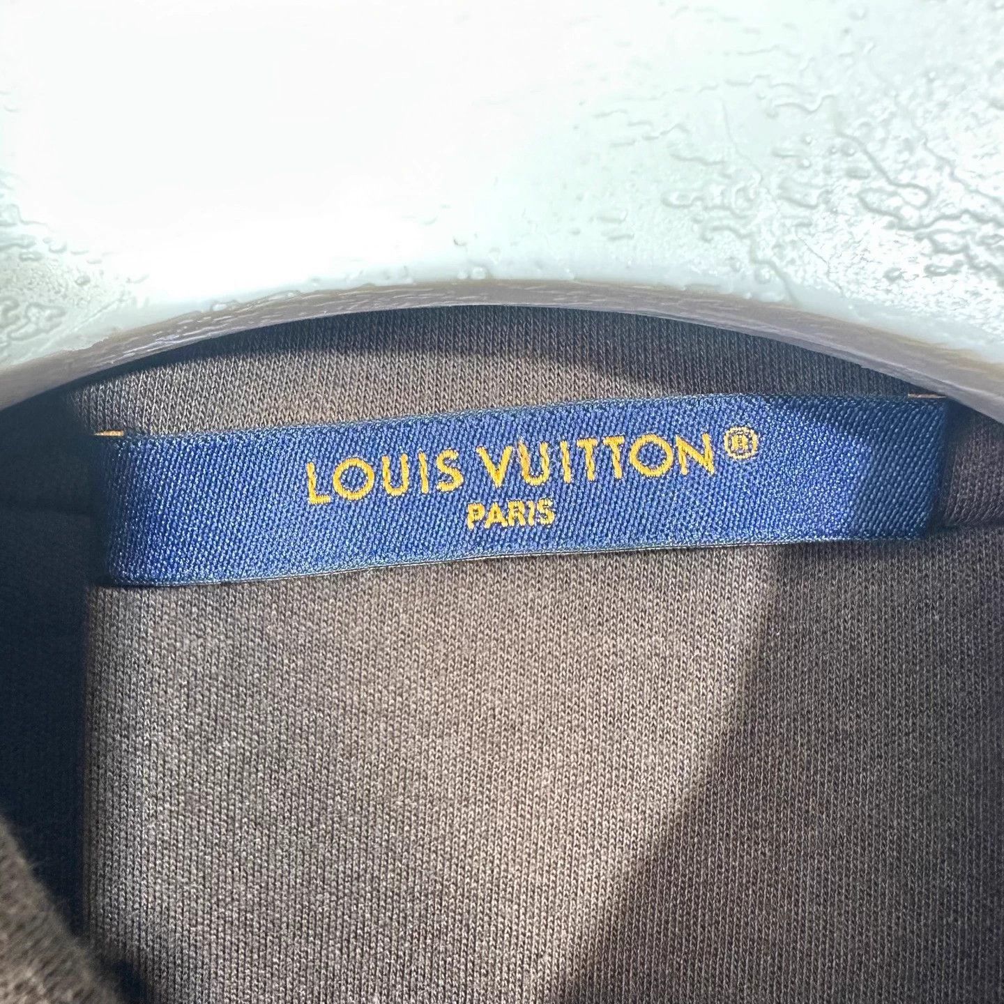Louis Vuitton LV x Tyler 24 letter-embroidered long-sleeve brown jacket Size XS / US 0-2 / IT 36-38 - 3 Thumbnail