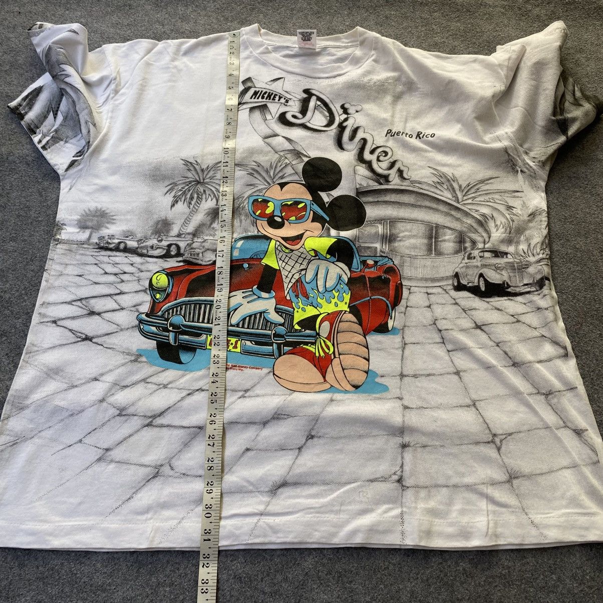 Band Tees Vintage Mickey Mouse Disney all over print shirt Size US XL / EU 56 / 4 - 7 Thumbnail