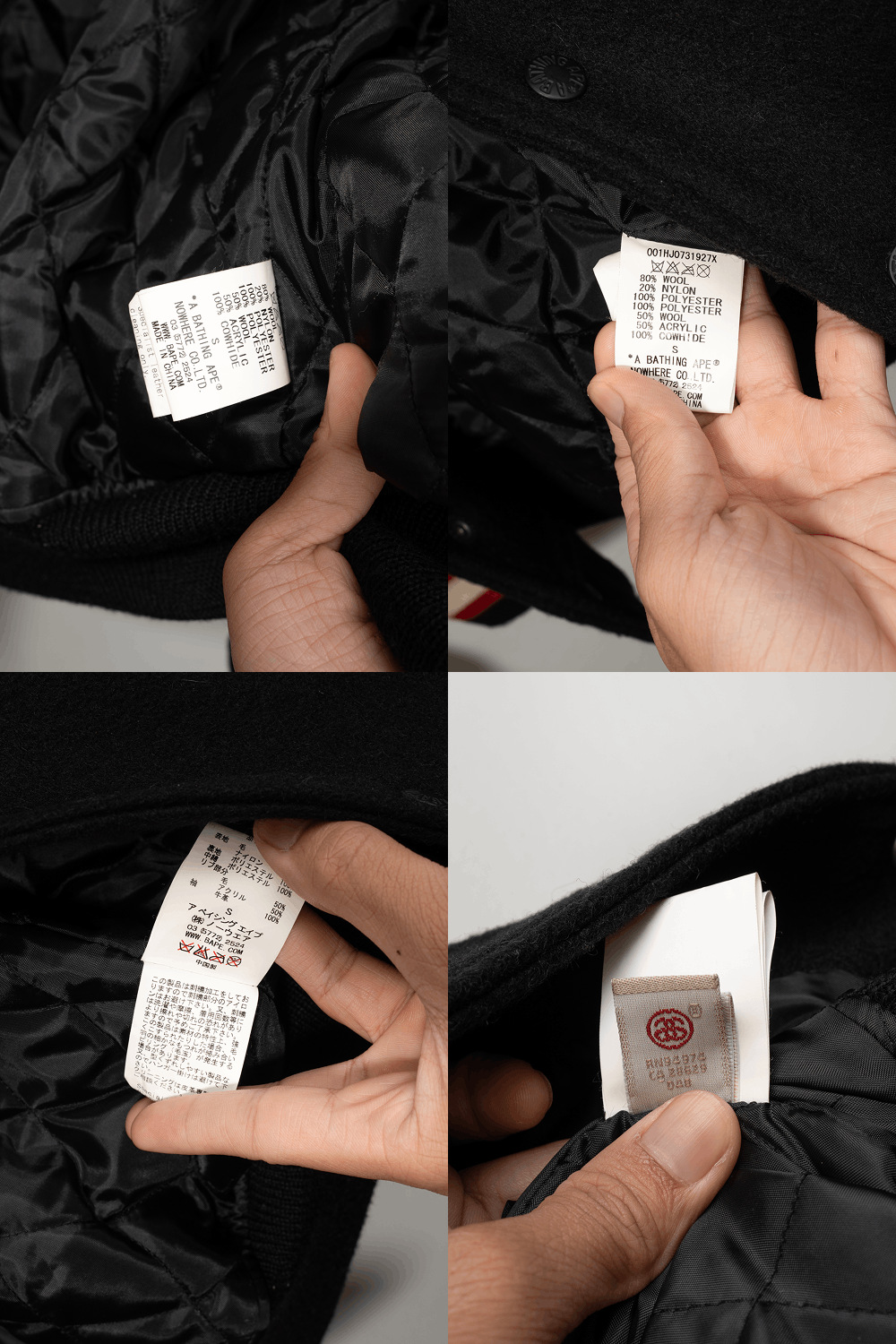 Bape × Stussy Bape x Stussy Anniversary Varsity Jacket Size US S / EU 44-46 / 1 - 8 Thumbnail
