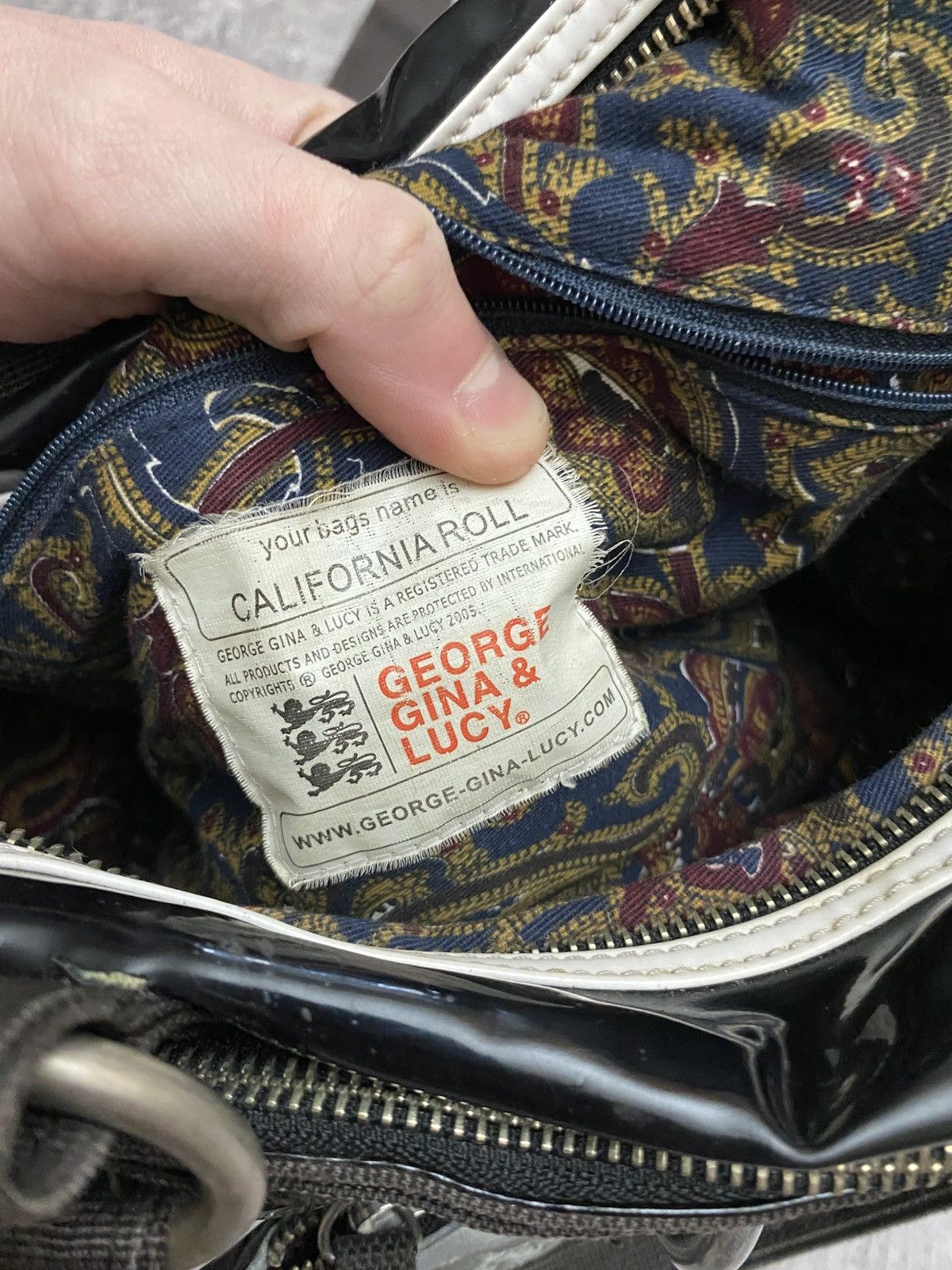 Vintage 🔥GEORGE GINA LUCY VINTAGE BAG Size ONE SIZE - 13 Thumbnail