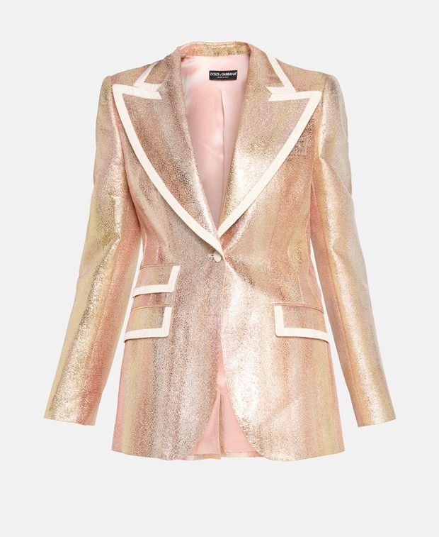 Dolce & Gabbana Sequinned blazer Size 4XL / US 24-26 - 1 Thumbnail