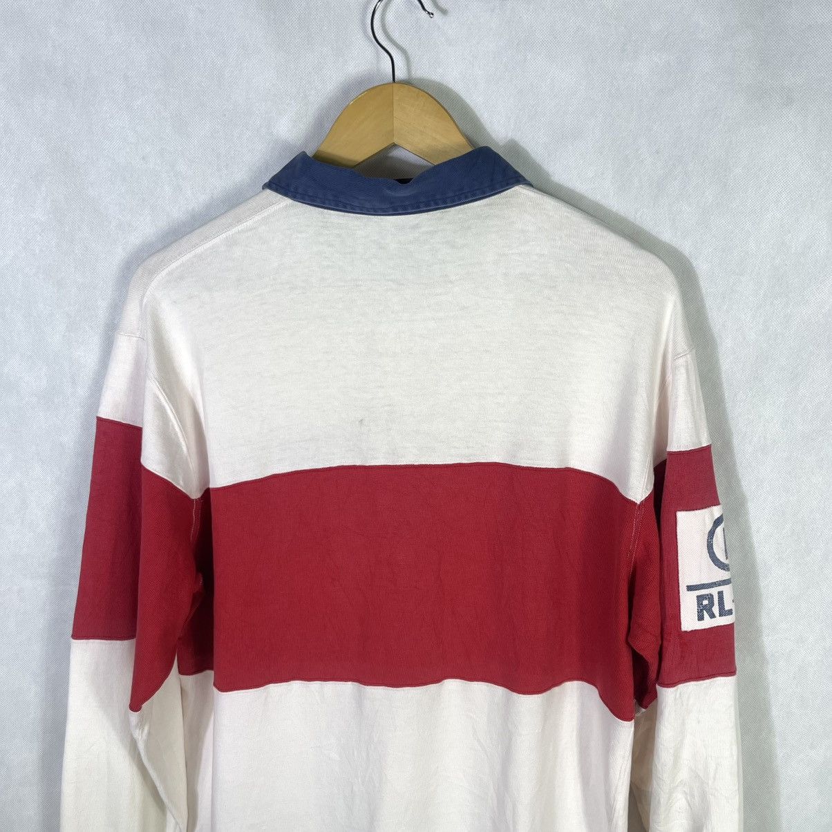 Ralph Lauren Vintage Polo CP RL-92 Ralph Lauren Rugby Long Sleeve Shirt Size US M / EU 48-50 / 2 - 8 Thumbnail