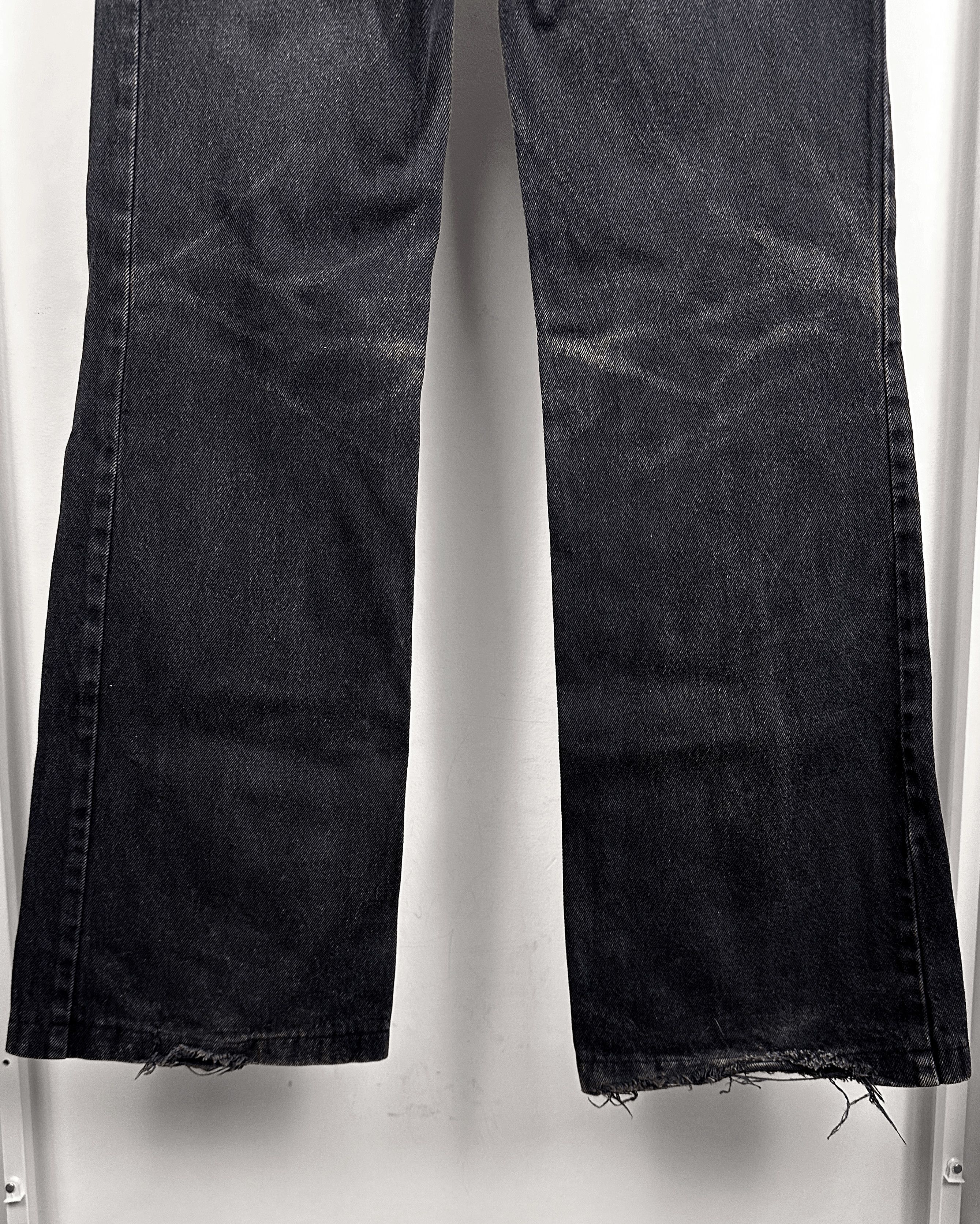 Balenciaga Balenciaga Paris Bleached Flared Denim Size US 27 - 8 Thumbnail