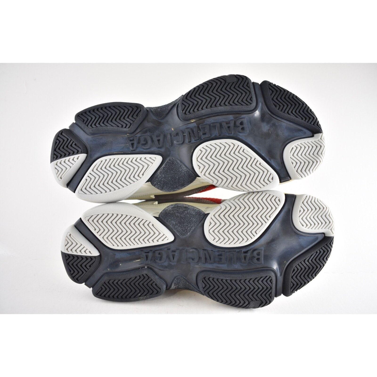 Balenciaga Balenciaga Triple S Split White Grey Yellow Flat Platform Size US 6 / EU 39 - 13 Thumbnail