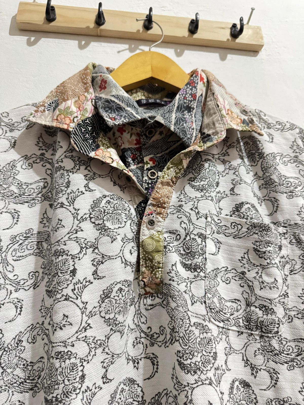 Hysteric Glamour × If Six Was Nine × Japanese Brand Y2k Sukajan style polo shirt Size US L / EU 52-54 / 3 - 3 Thumbnail