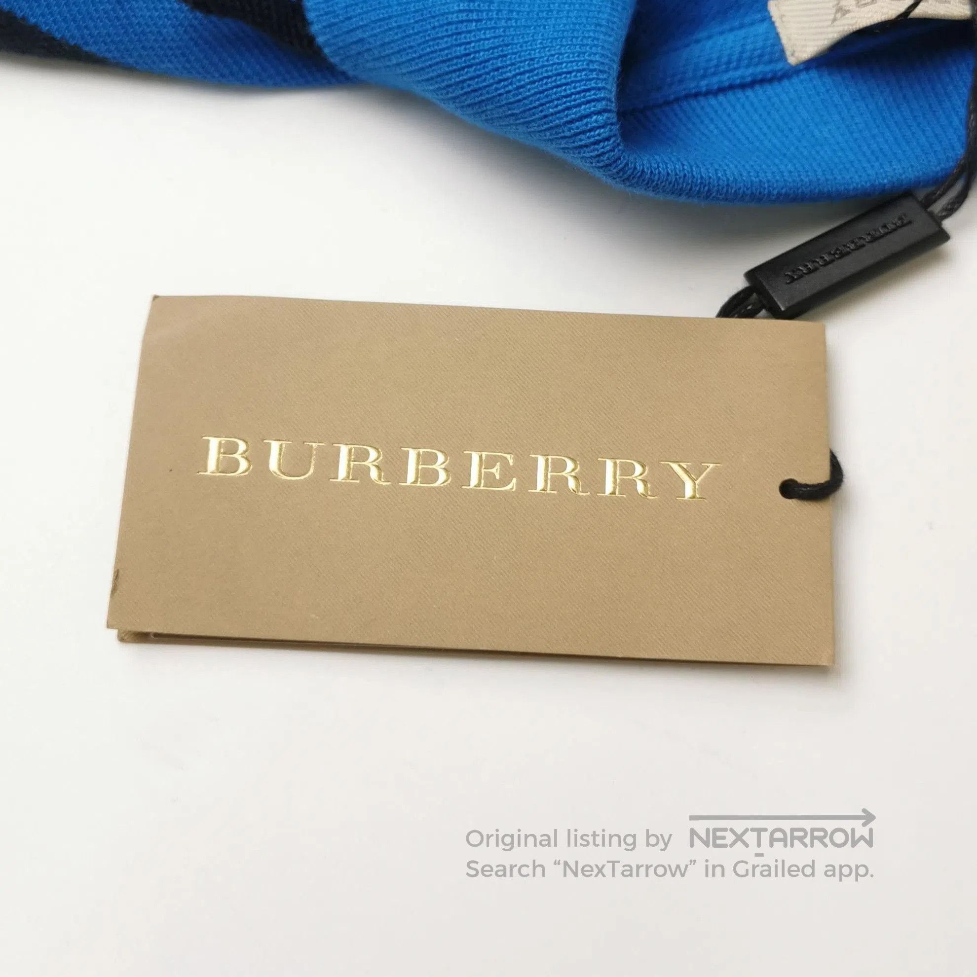 Burberry Brit Striped Cotton Polo Shirt .