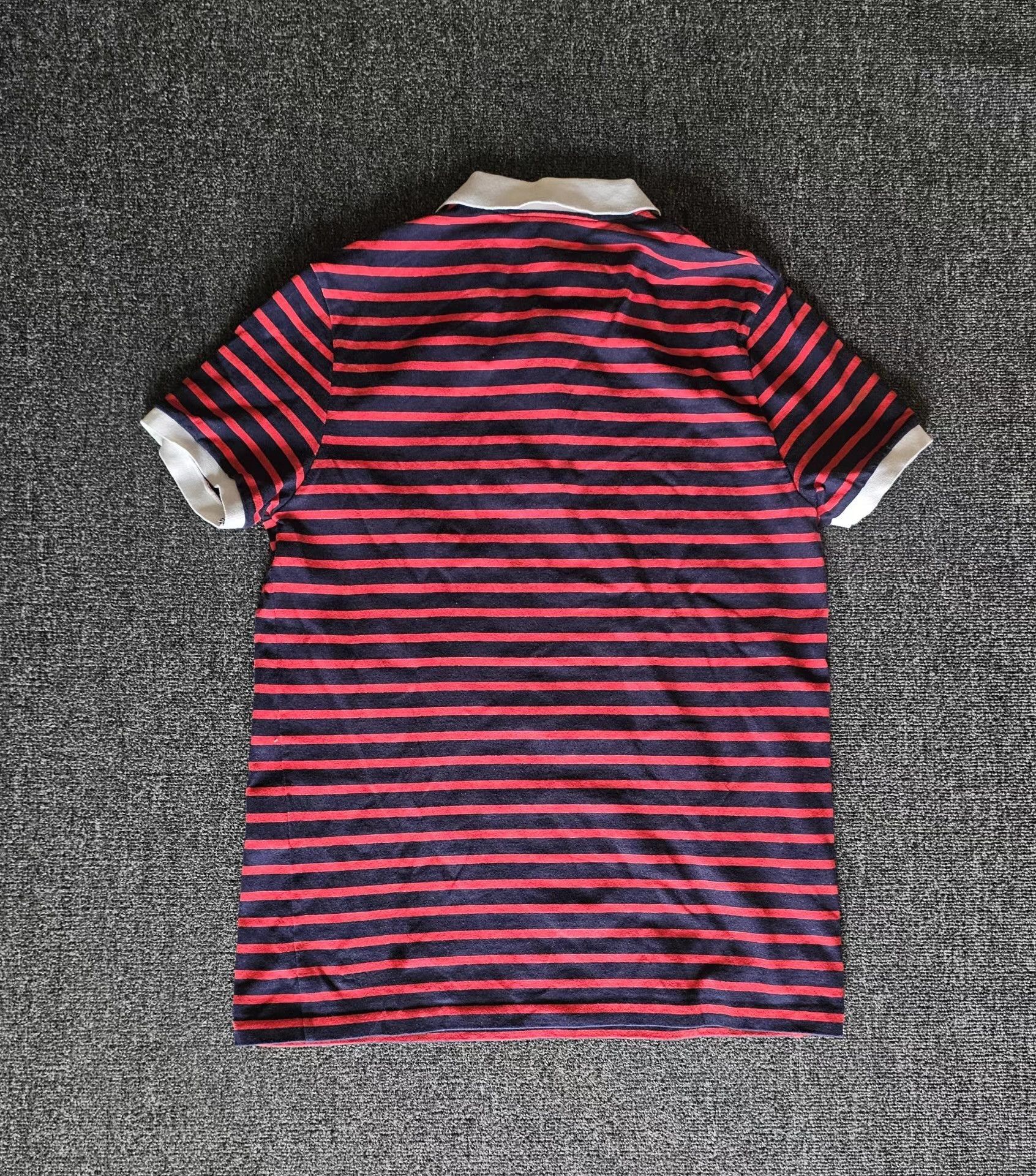 Saint Laurent Paris Saint Laurent striped polo shirt Size US L / EU 52-54 / 3 - 3 Thumbnail