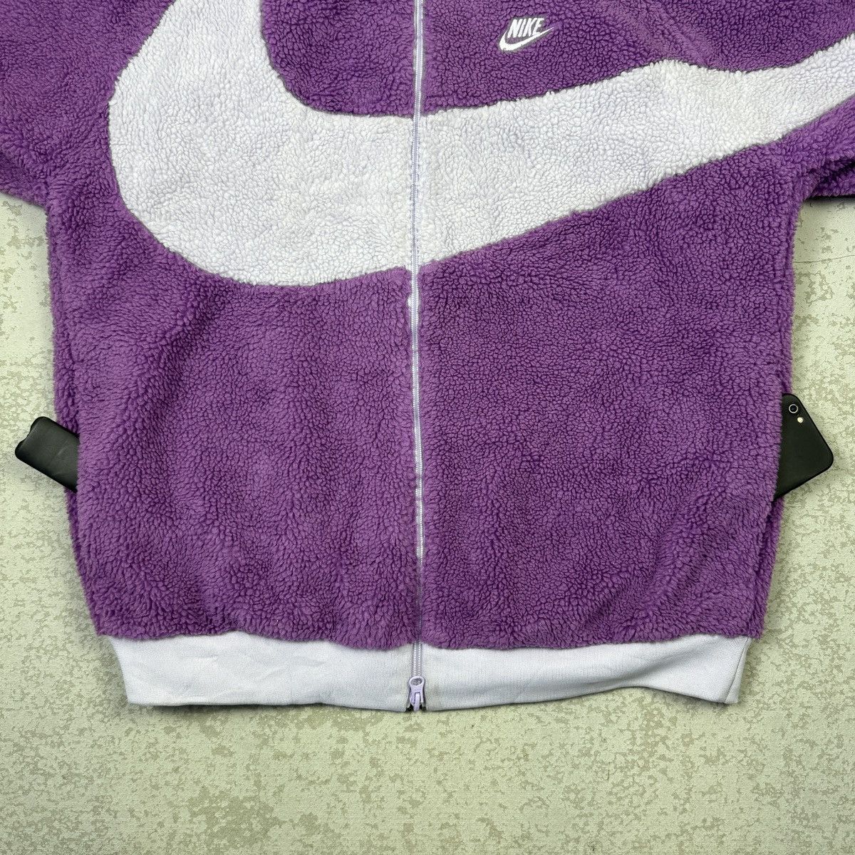 Nike Nike Reversible Fleece Jacket Size US XL / EU 56 / 4 - 11 Thumbnail