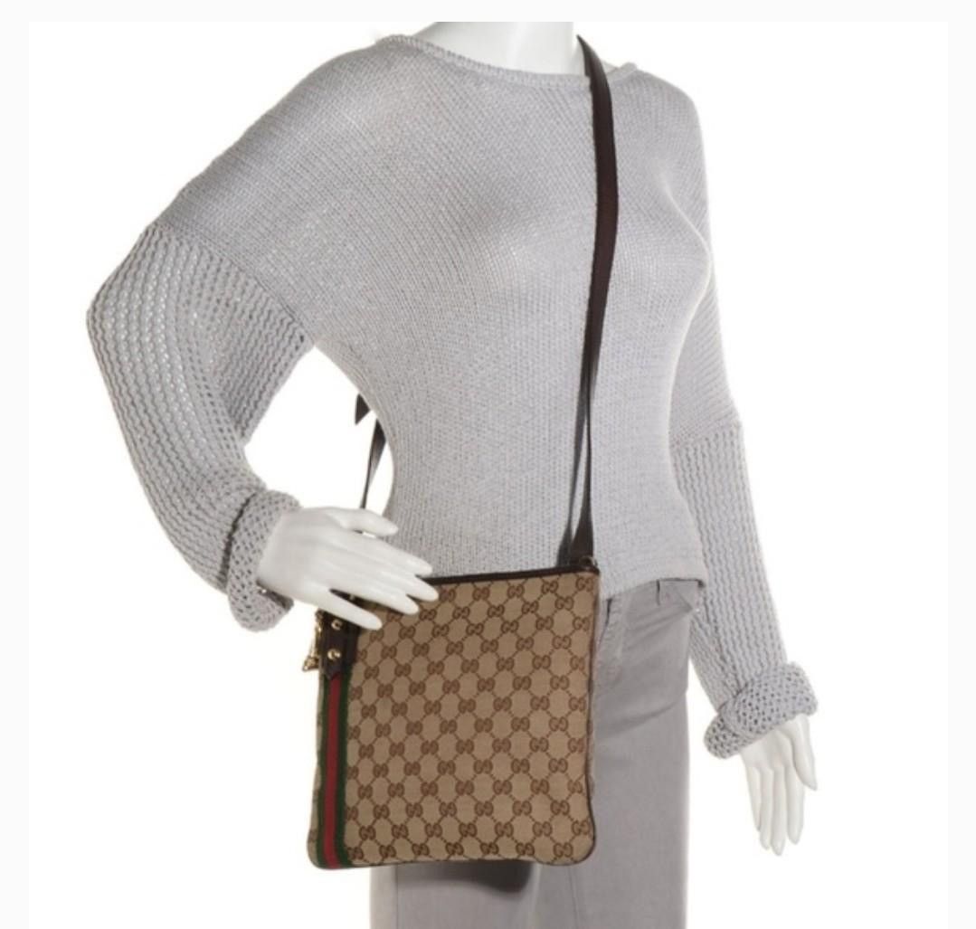 Gucci Authentic Gucci Jolicoeur Charm Messenger Bag Size ONE SIZE - 3 Thumbnail