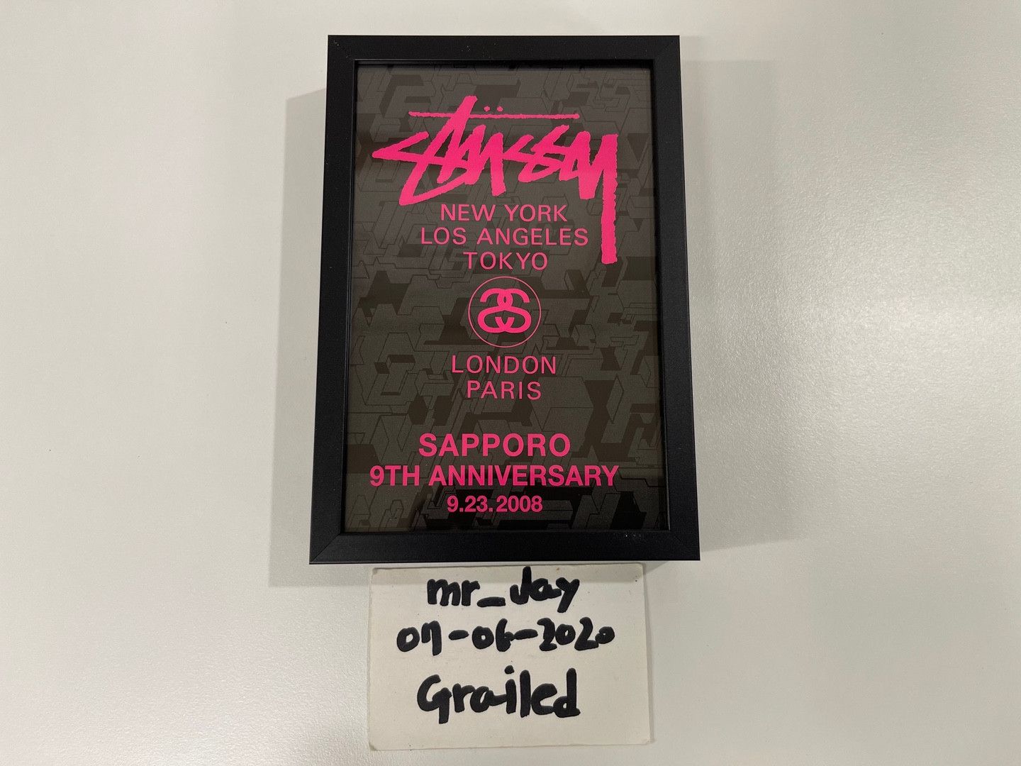 Stussy STUSSY SAPPORO CHAPT art Postercards 2008 Size ONE SIZE - 3 Thumbnail