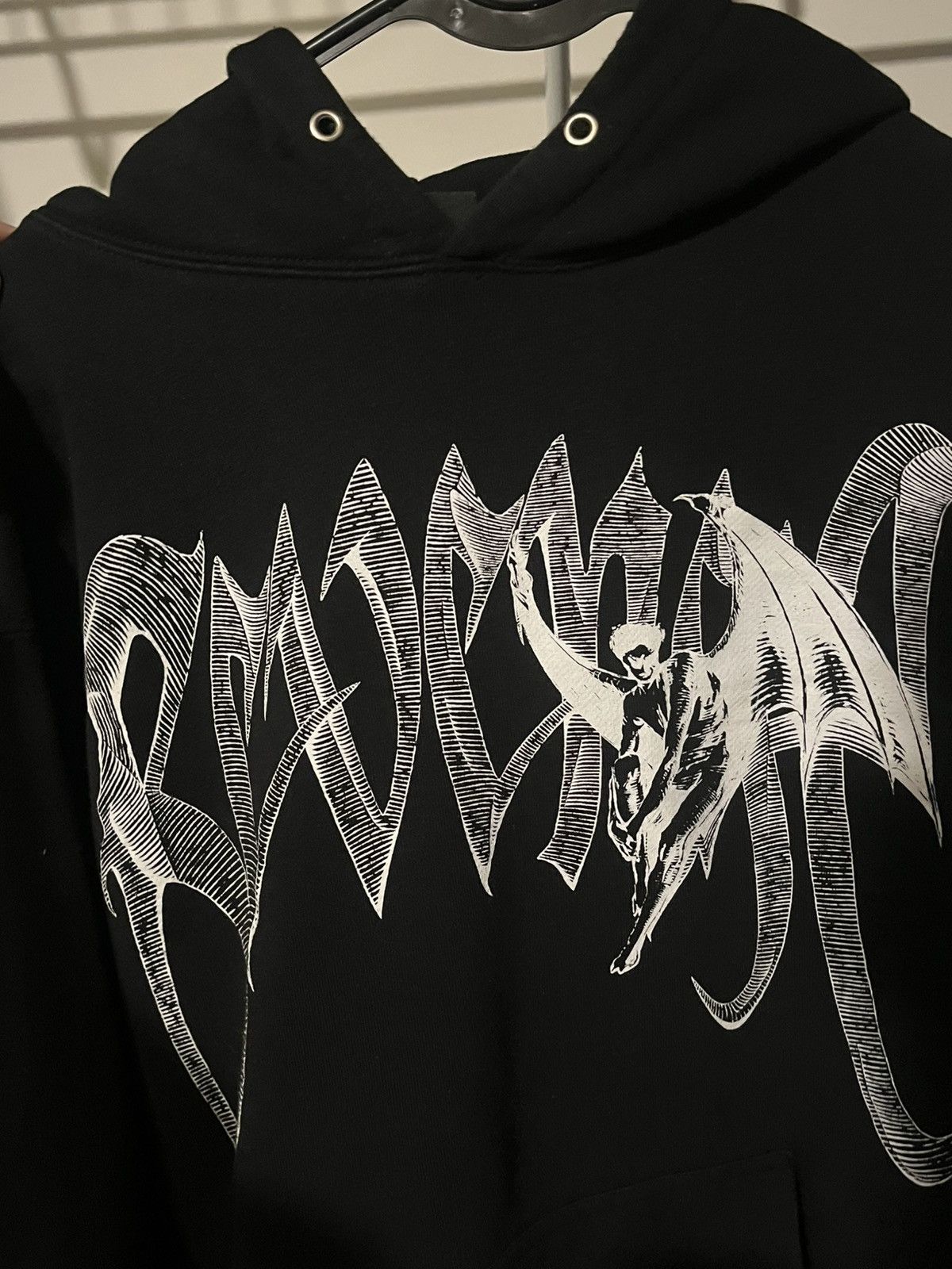 Revenge REVENGE OFFICIAL MORNING STAR HOODIE BLACK Size US M / EU 48-50 / 2 - 3 Thumbnail
