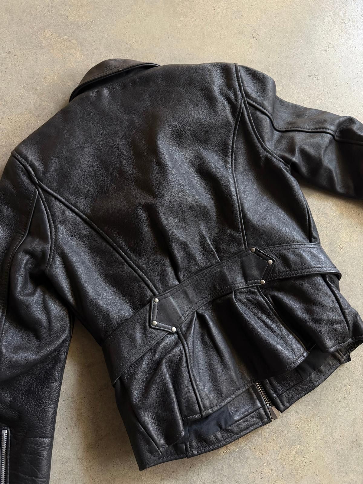 Vanson Leathers Vanson Medium Weight Women's Black Leather Jacket Sz M Size US M / EU 48-50 / 2 - 6 Thumbnail
