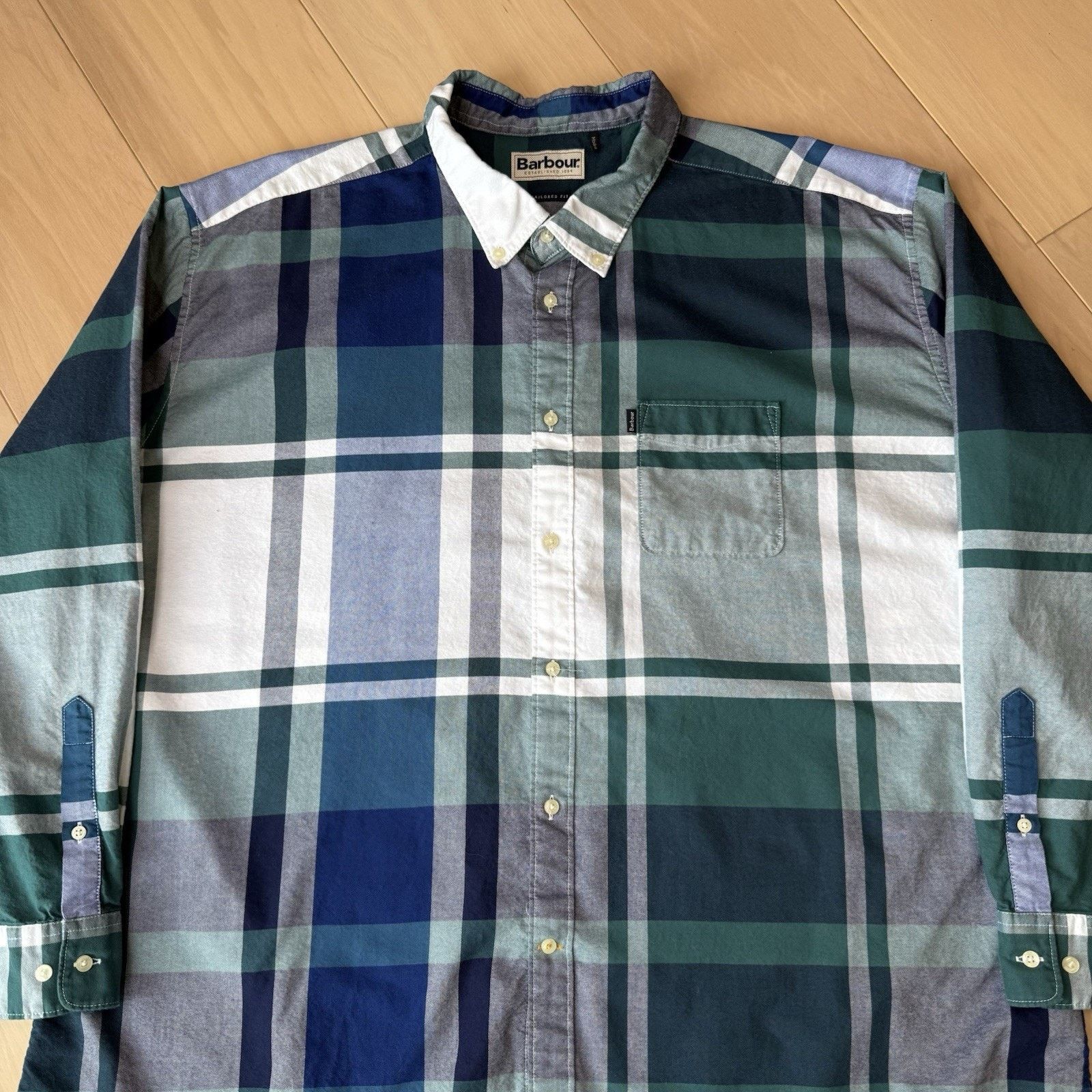Barbour Barbour Shirt 2XL Multicolor Highland 2 Check Button Up Size US XXL / EU 58 / 5 - 4 Thumbnail