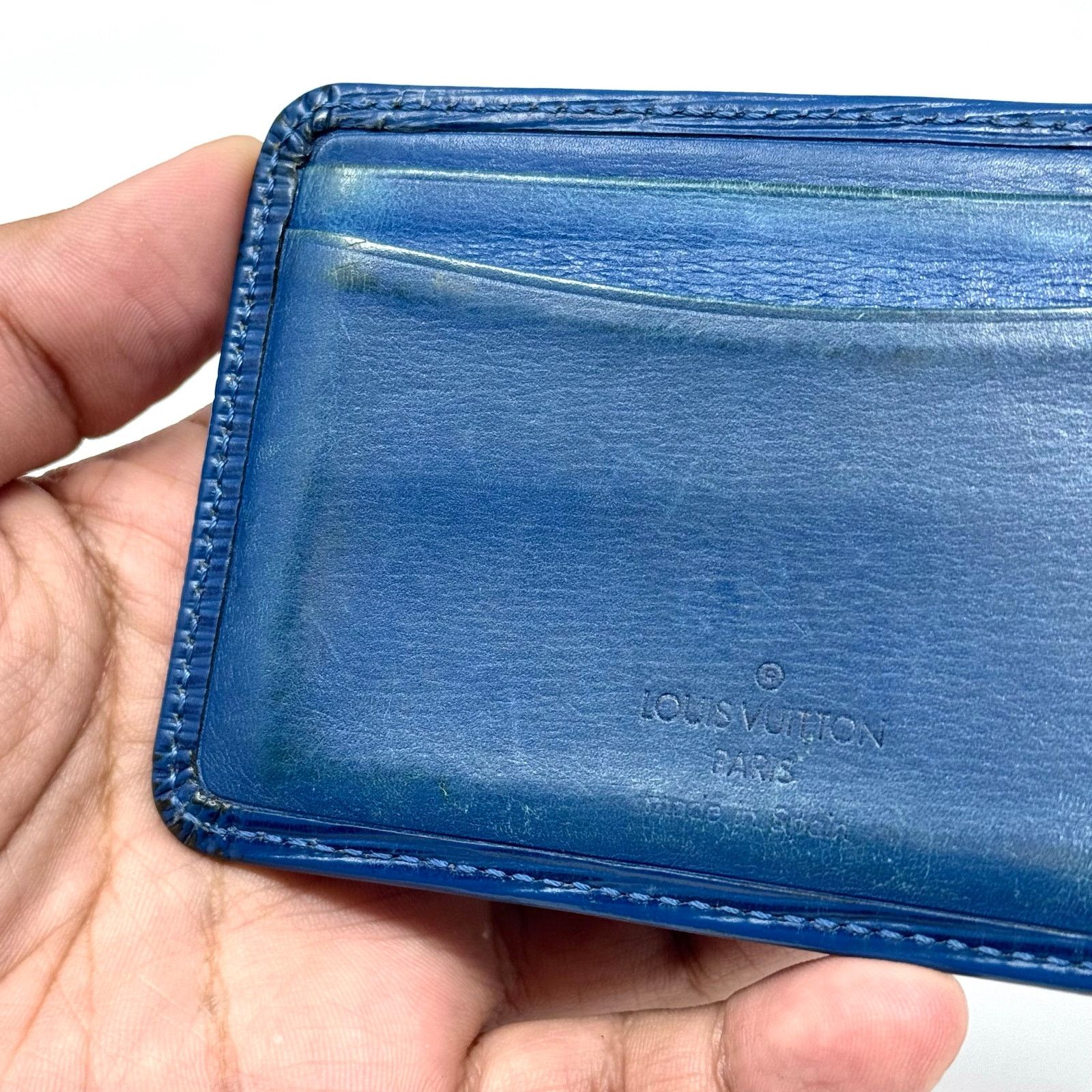 Louis Vuitton Louis Vuitton Blue Cardholder Wallet Size ONE SIZE - 6 Thumbnail