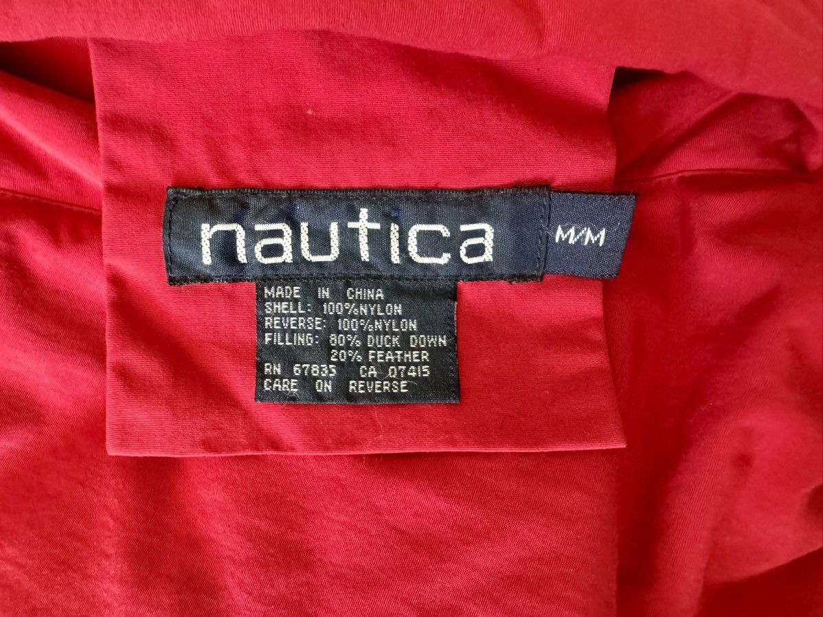 Nautica × Vintage Nautica Vintage Red Blue Puffer Jacket Size US M / EU 48-50 / 2 - 7 Thumbnail