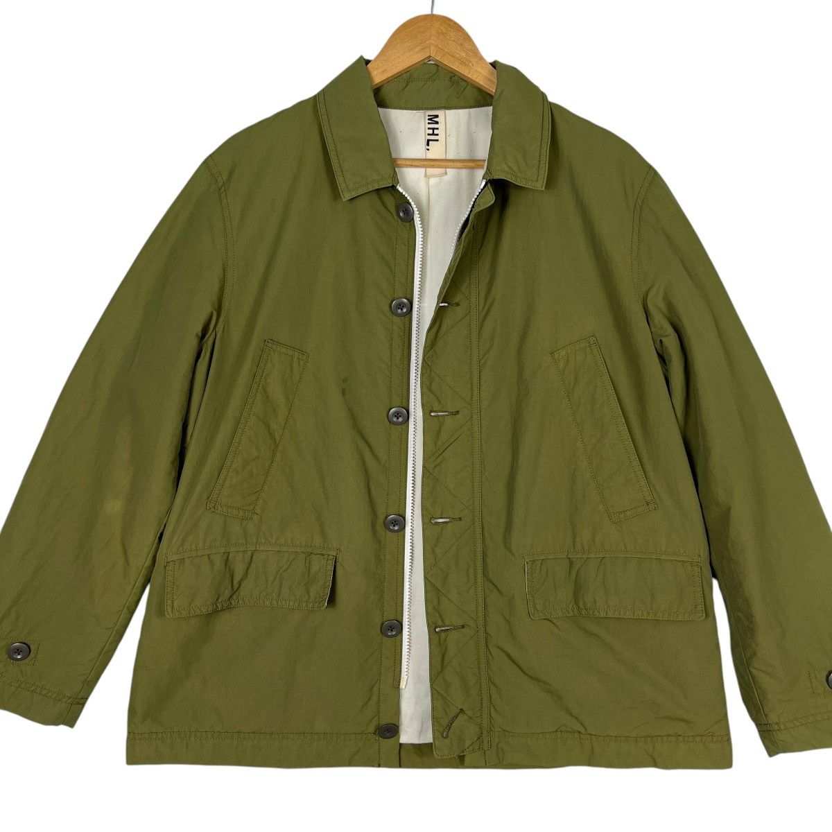 Margaret Howell 💥 MHL MARGARET HOWELL N-1 MILITARY STYLE JACKET Size US M / EU 48-50 / 2 - 10 Thumbnail