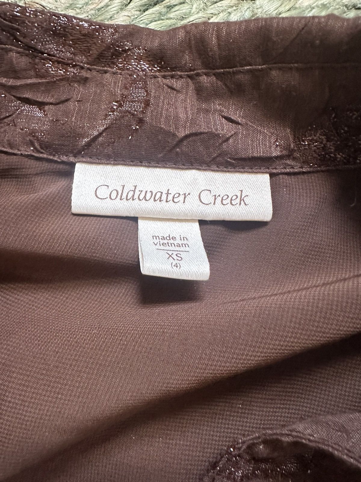 Coldwater Creek Cropped Button up Size XS / US 0-2 / IT 36-38 - 5 Thumbnail