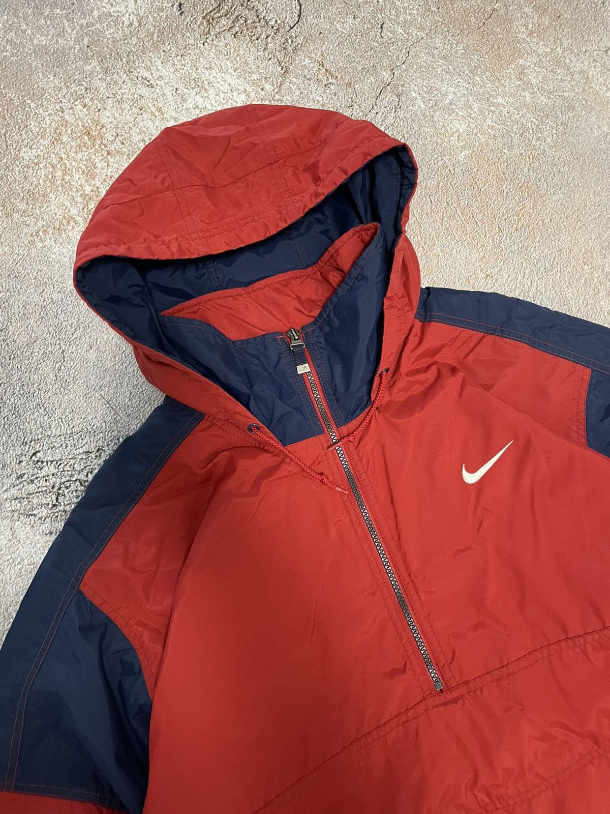 Nike Vintage Nike Nylon Big Logo Jacket Anorak Size US M / EU 48-50 / 2 - 4 Thumbnail