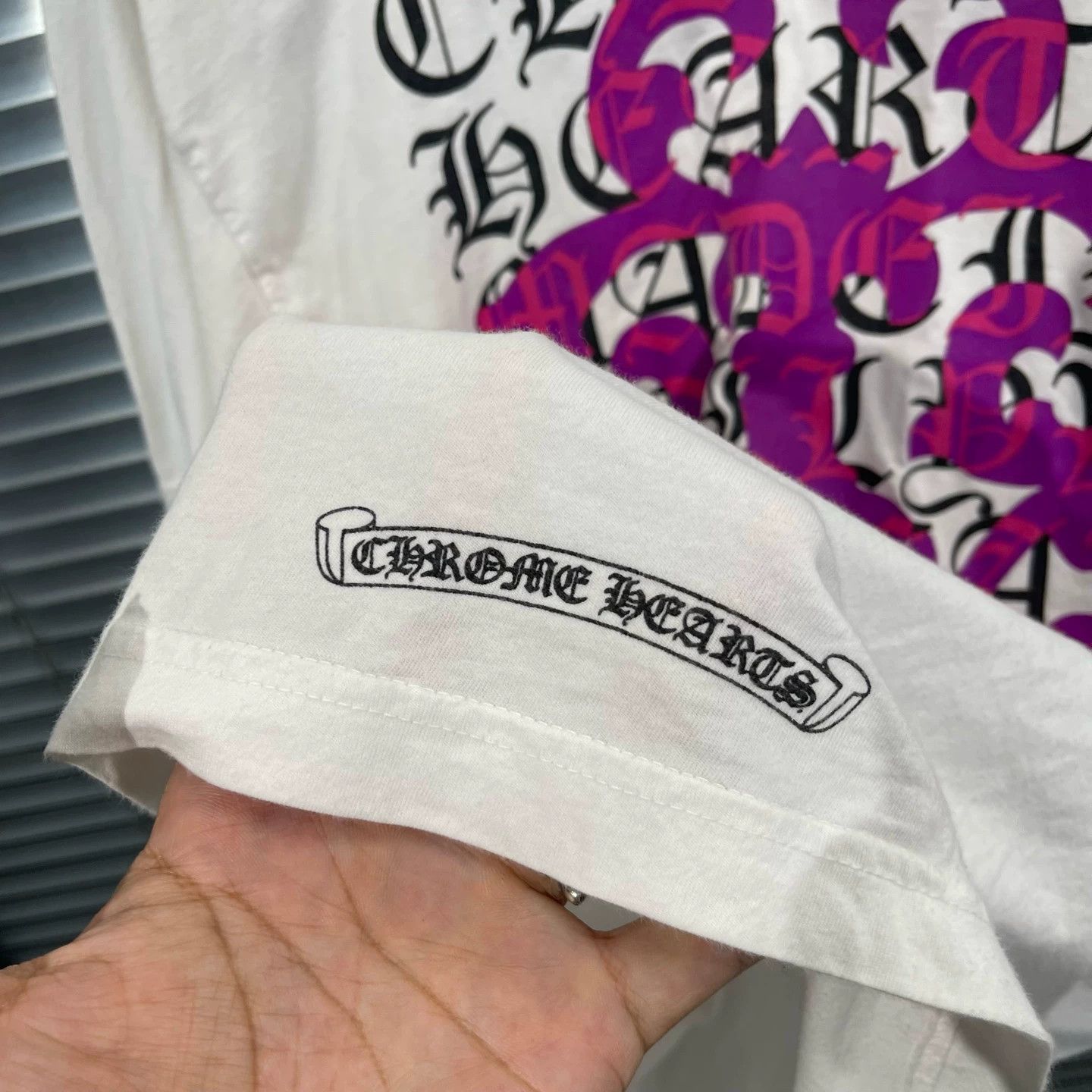 Chrome Hearts Chrome Hearts Purple Sword Print XL Tee 99new Size US XL / EU 56 / 4 - 7 Thumbnail