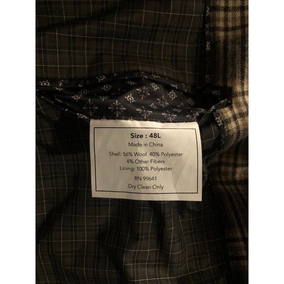 Joseph Abboud joseph abboud men's new sport coat jacket blazer size: 48L Size 48L - 6 Thumbnail