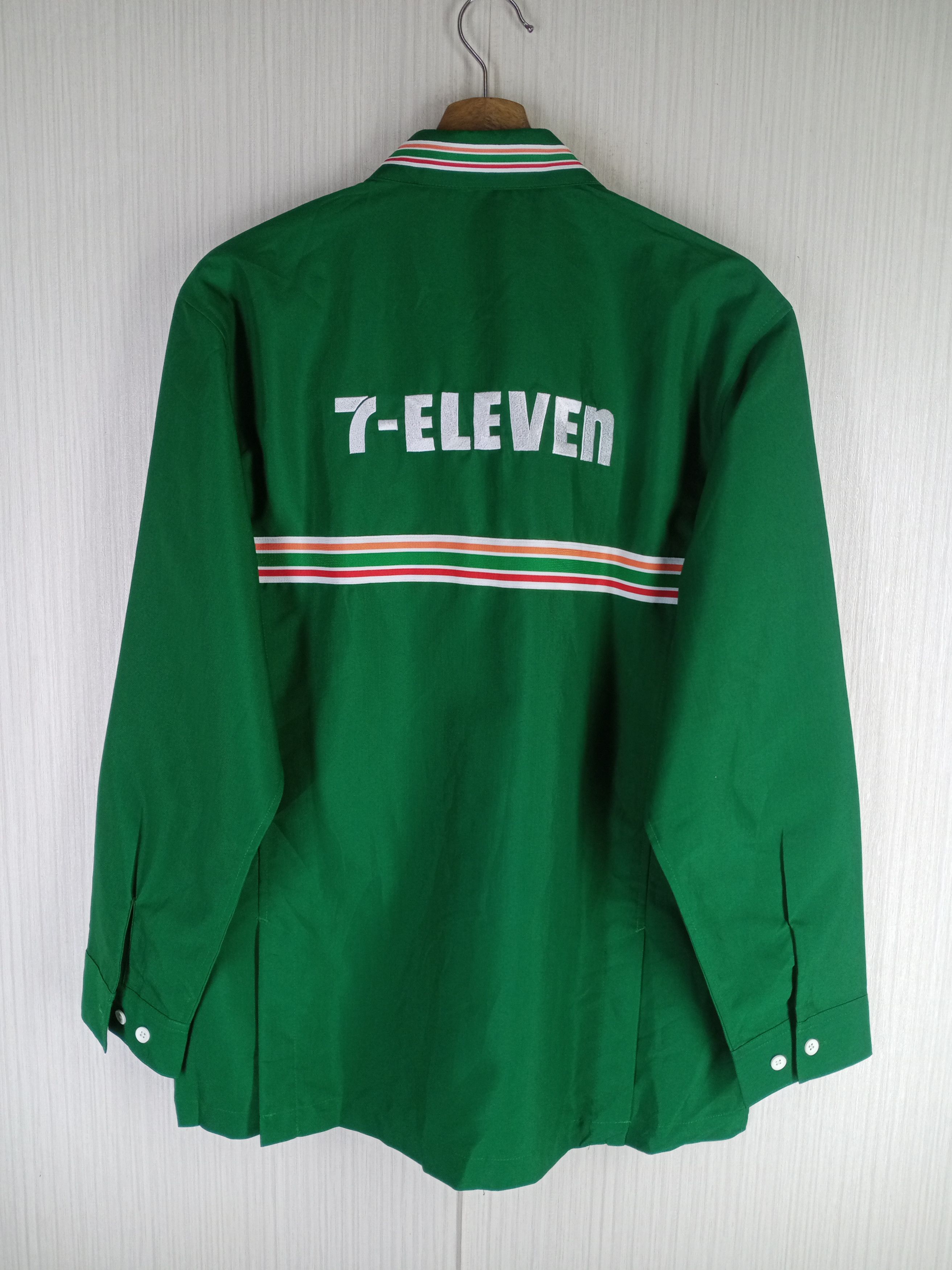 Japanese Brand × Vintage Rare Vintage 7 Eleven Uniform Jacket Size US L / EU 52-54 / 3 - 2 Thumbnail