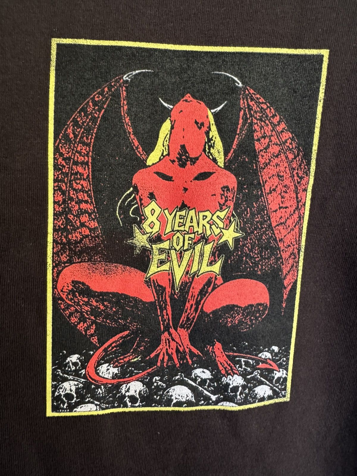 Half Evil Half Evil 333 8 Year Tee Black Size US XXL / EU 58 / 5 - 2 Thumbnail