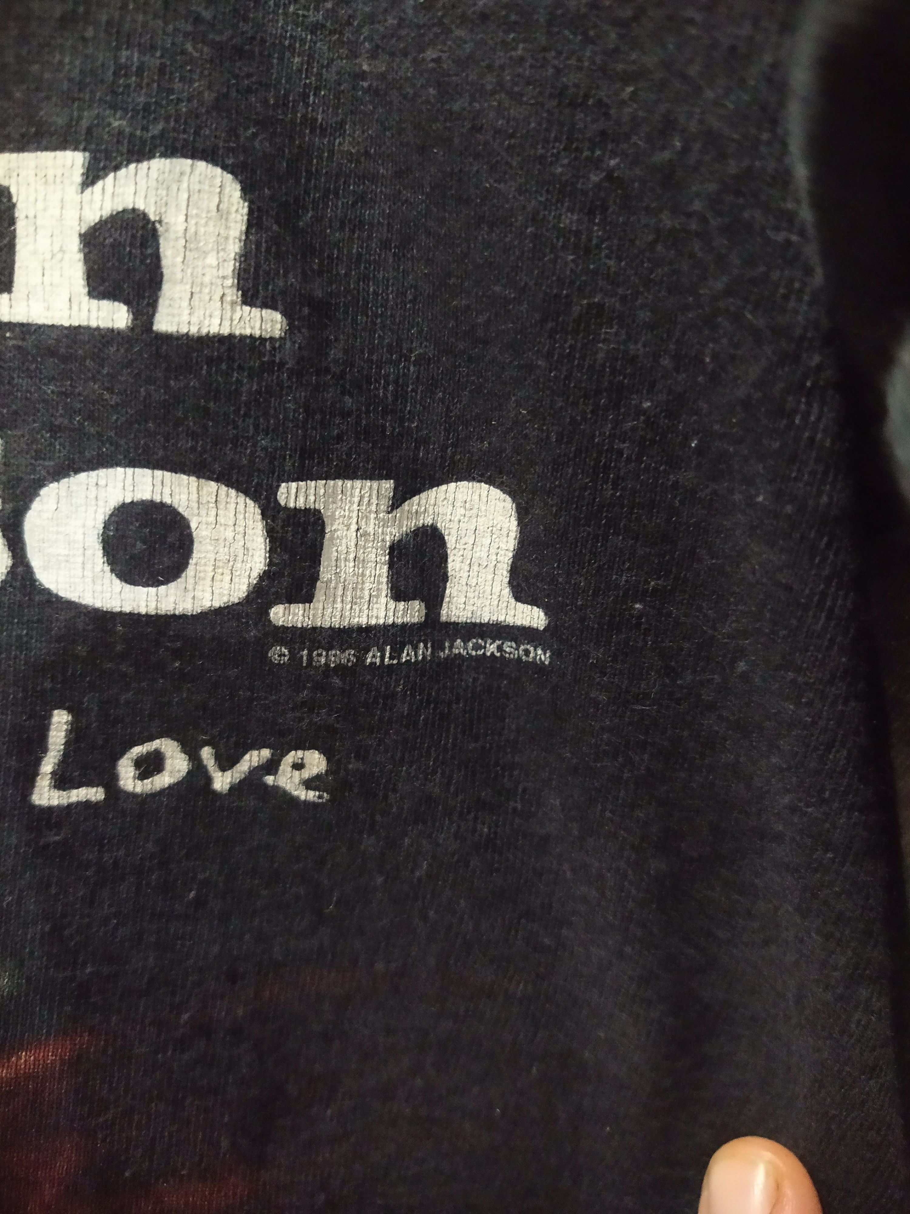 Legendary Goods Rare Vintage Alan Jackson 1996 "Everything I Love" Size US L / EU 52-54 / 3 - 6 Thumbnail