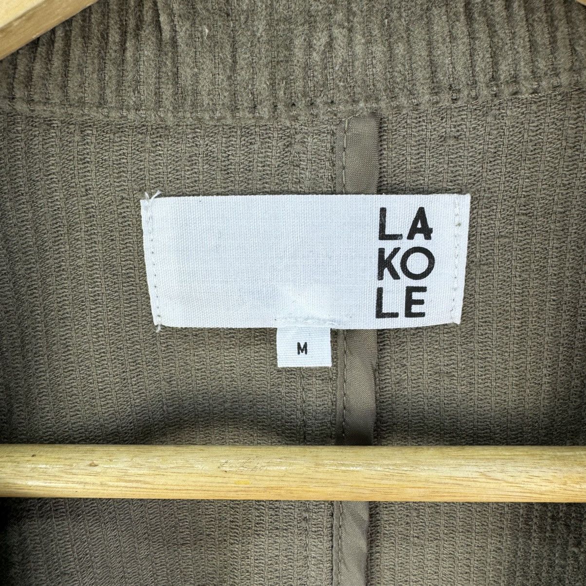 Japanese Brand Lakole Corduroy Double-Breasted Blazer Jacket Size US M / EU 48-50 / 2 - 10 Thumbnail
