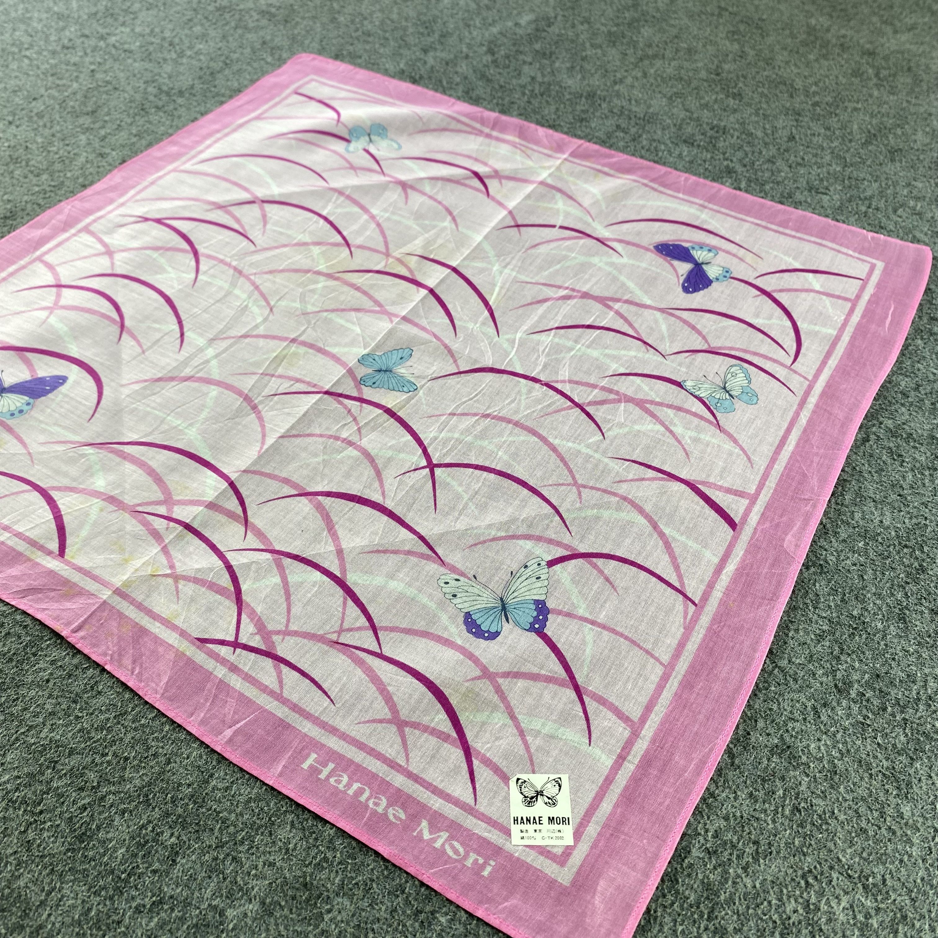 Hanae Mori Hanae Mori Handkerchief/Neckerchief/Bandana HC808 Size ONE SIZE - 2 Thumbnail